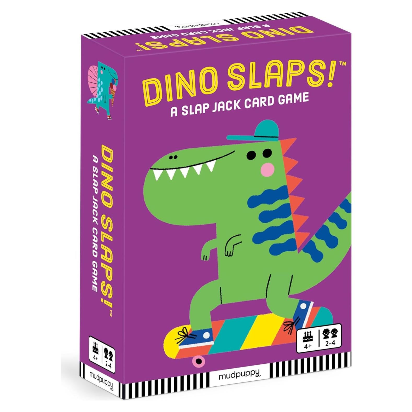 Juego de Cartas Dino Slaps! Mudpuppy - Para Niños 4+ Años