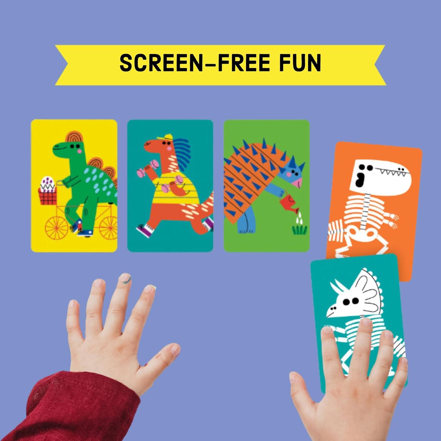 Juego de Cartas Dino Slaps! Mudpuppy - Para Niños 4+ Años