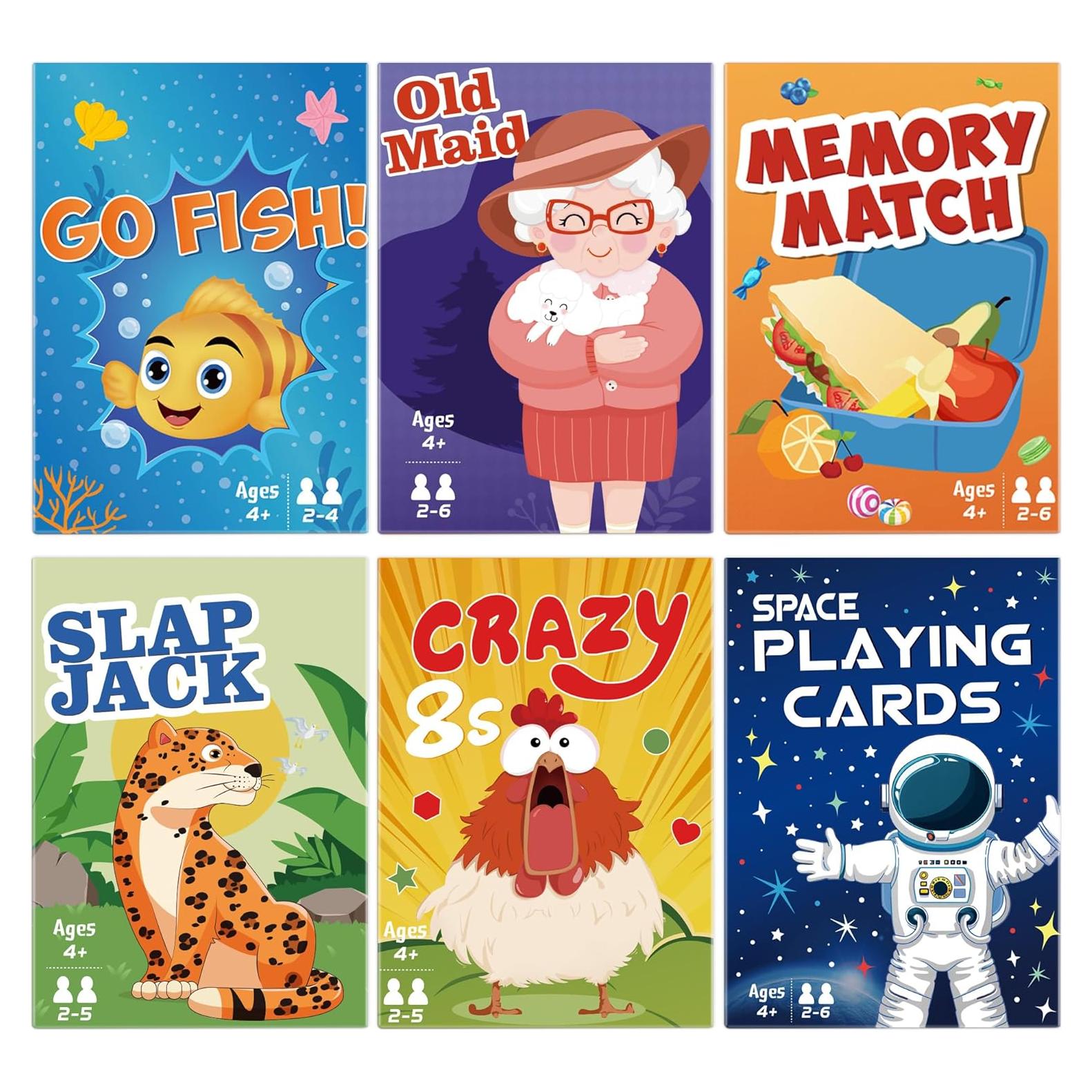 Juego de Cartas Timenued - 6 Barajas Educativas y Divertidas