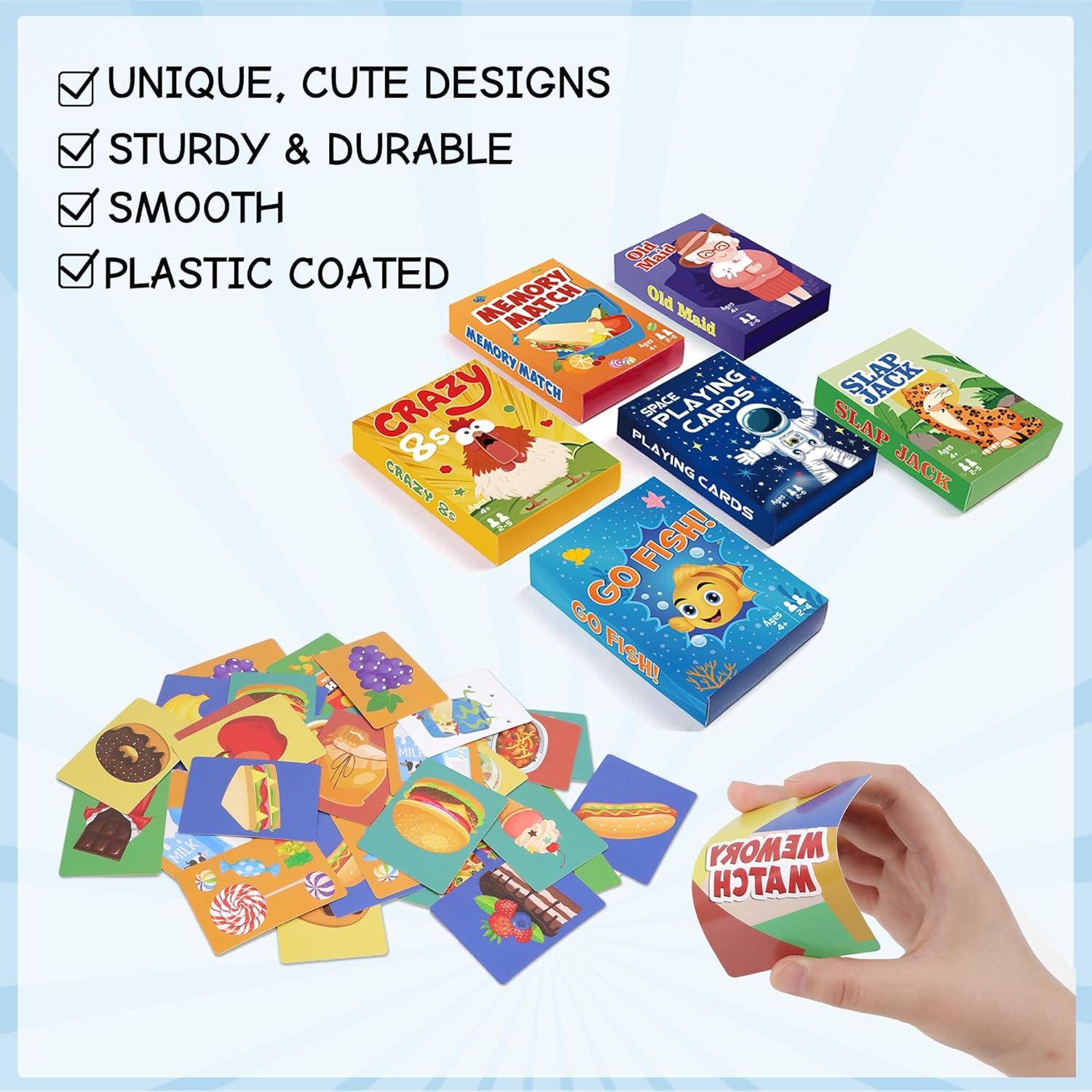 Juego de Cartas Timenued - 6 Barajas Educativas y Divertidas