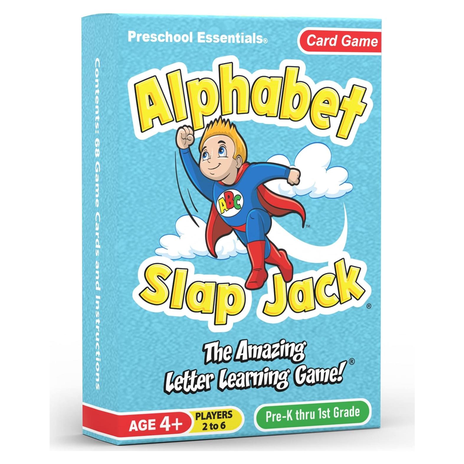 Juego de Cartas Alphabet Slap Jack - Aprendizaje Divertido 4-7 Años