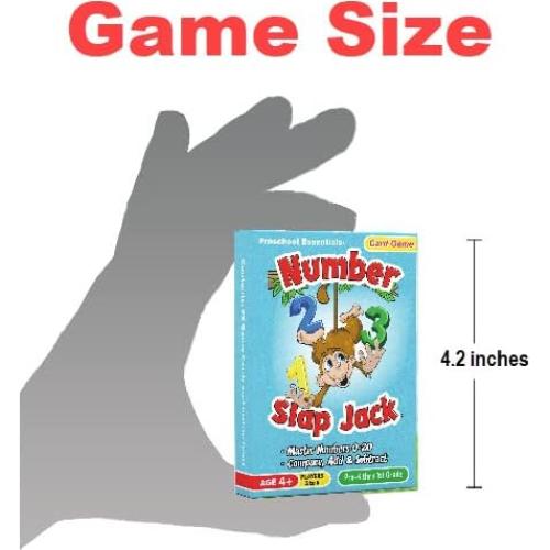 Juego de Cartas Matemáticas Number Slap Jack - Arizona GameCo