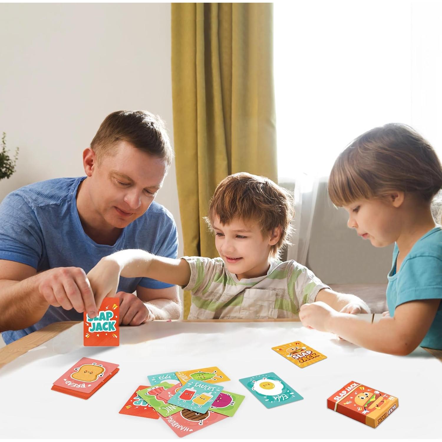 Juegos de Cartas para Niños 6 en 1 Etyishe - Divertidos y Educativos