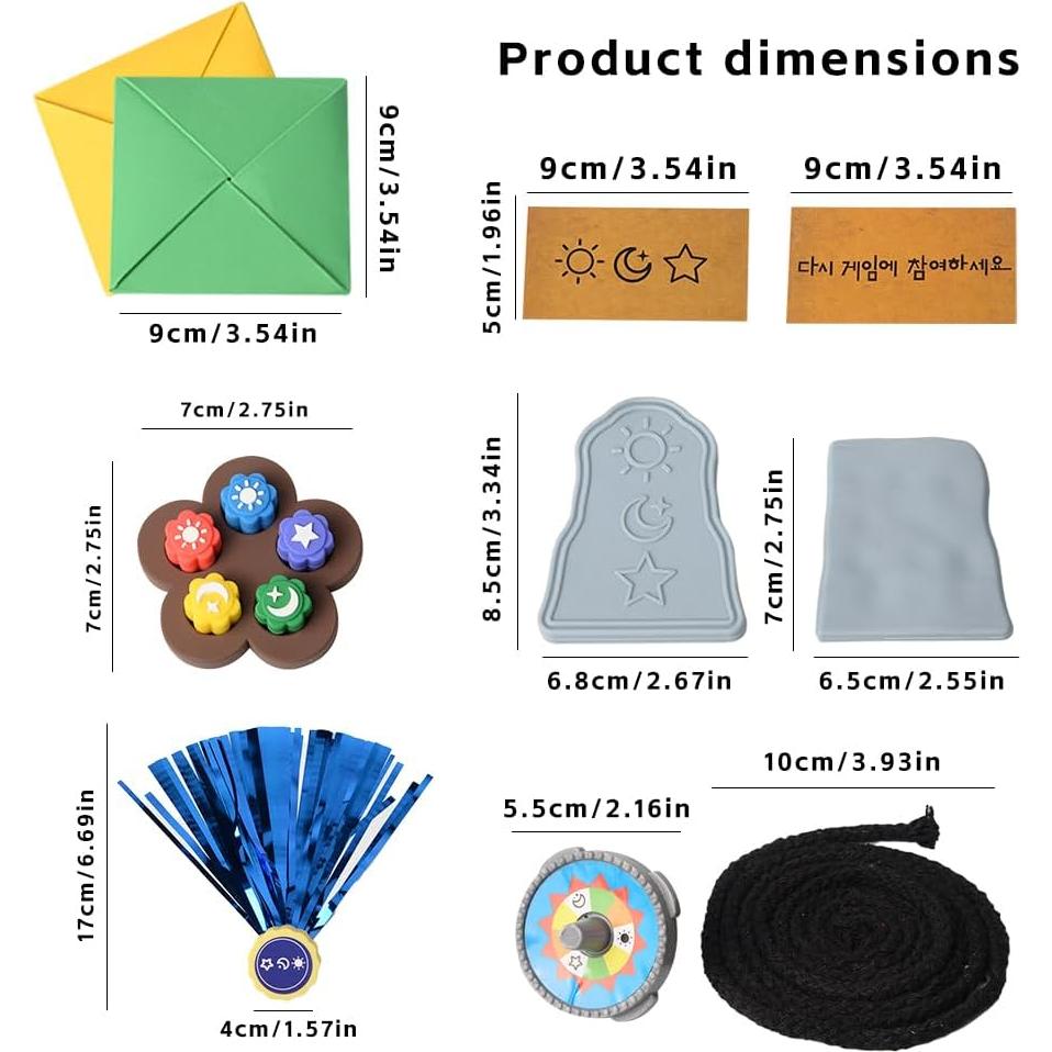 Juego Tradicional Coreano Gonggi 5 en 1 - Honsheng