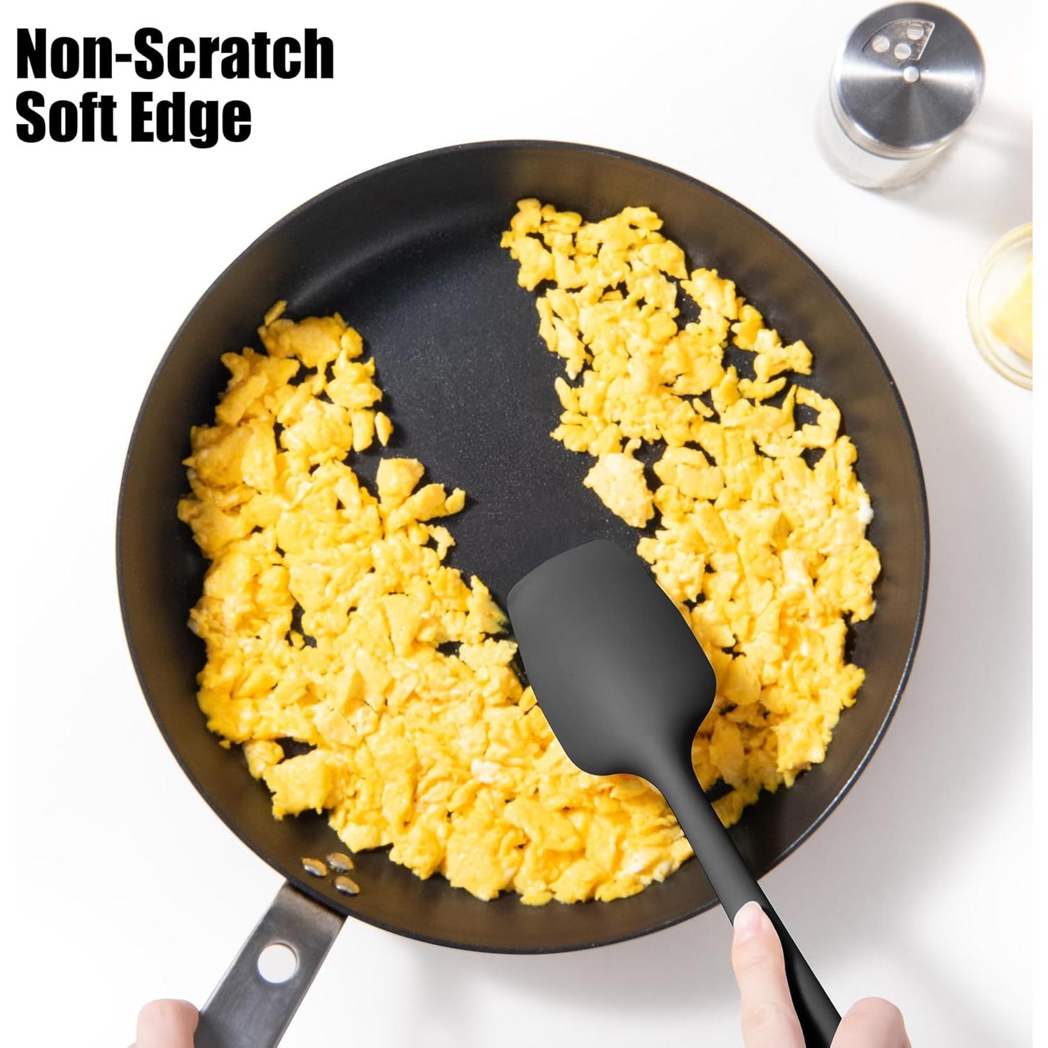 Espátulas de Silicona Doosu 2 Piezas Resistente al Calor 315°C