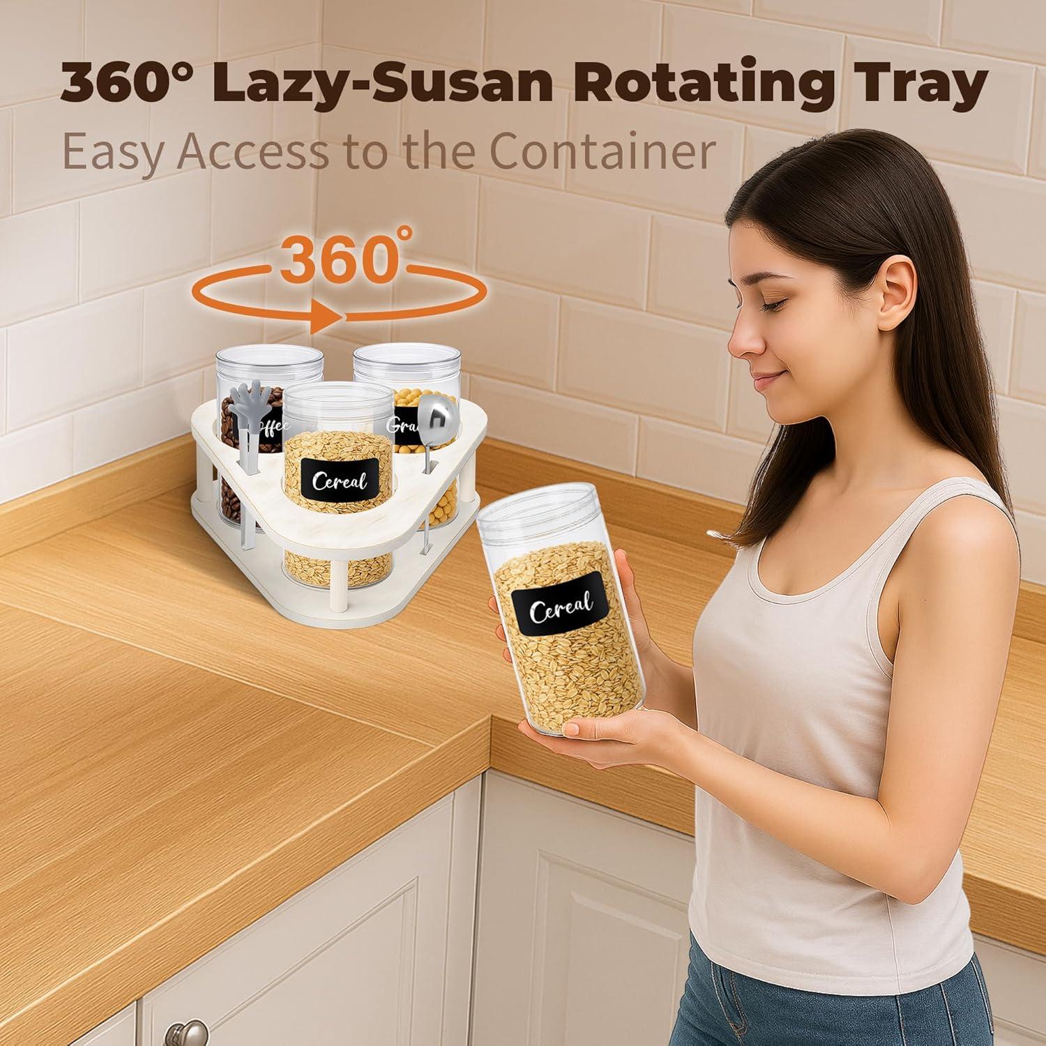 Juego de 3 Contenedores de Almacenamiento HOYTAMDAR 1.04 kg