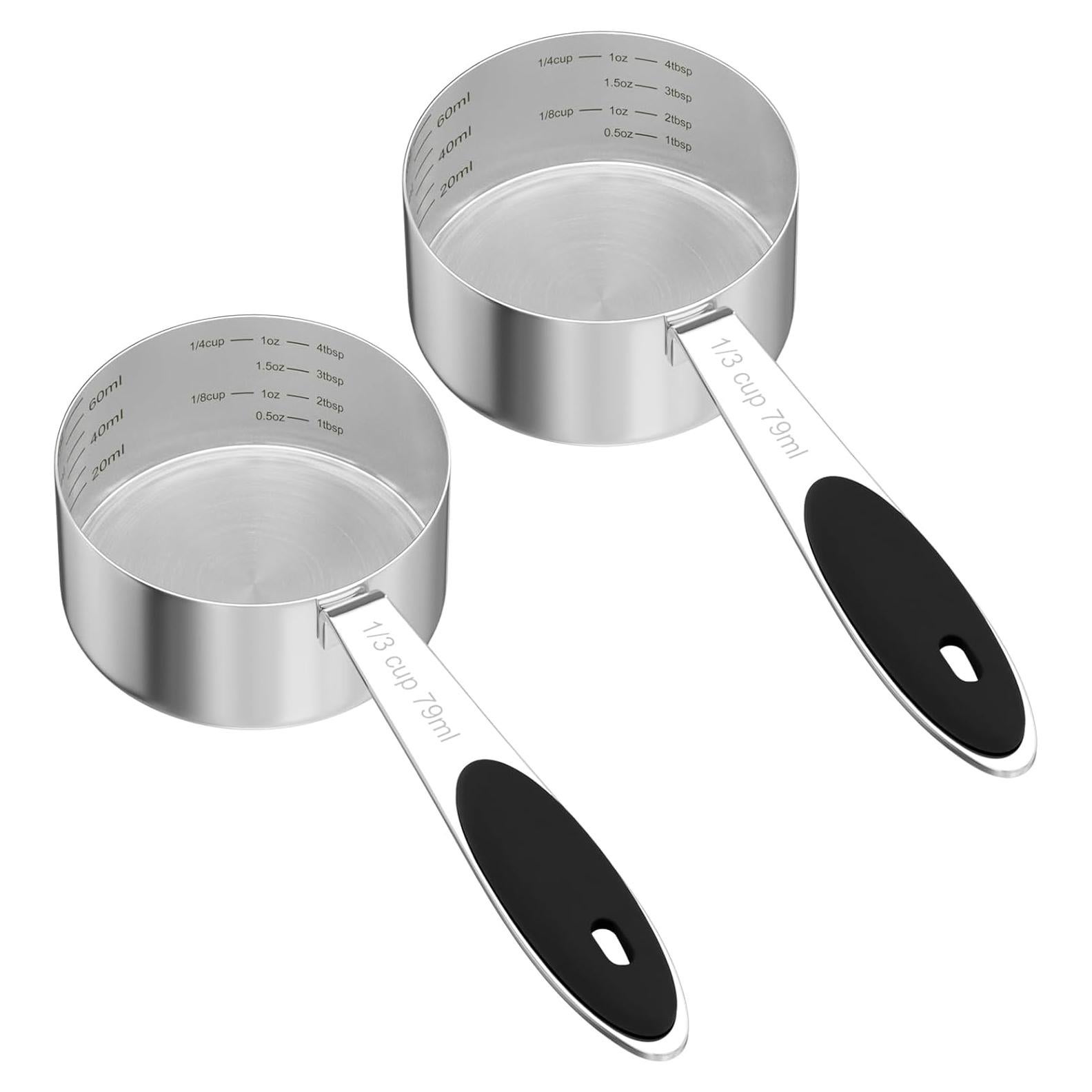 Cucharón Medidor para Mascotas LEIFENY 79ml Acero Inoxidable