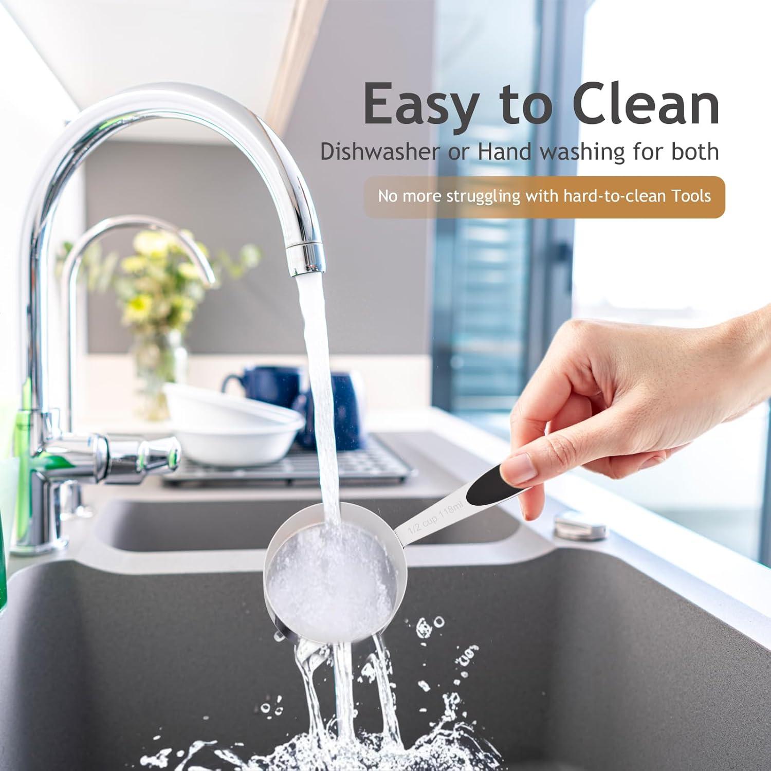 Cucharón Medidor para Mascotas LEIFENY 79ml Acero Inoxidable