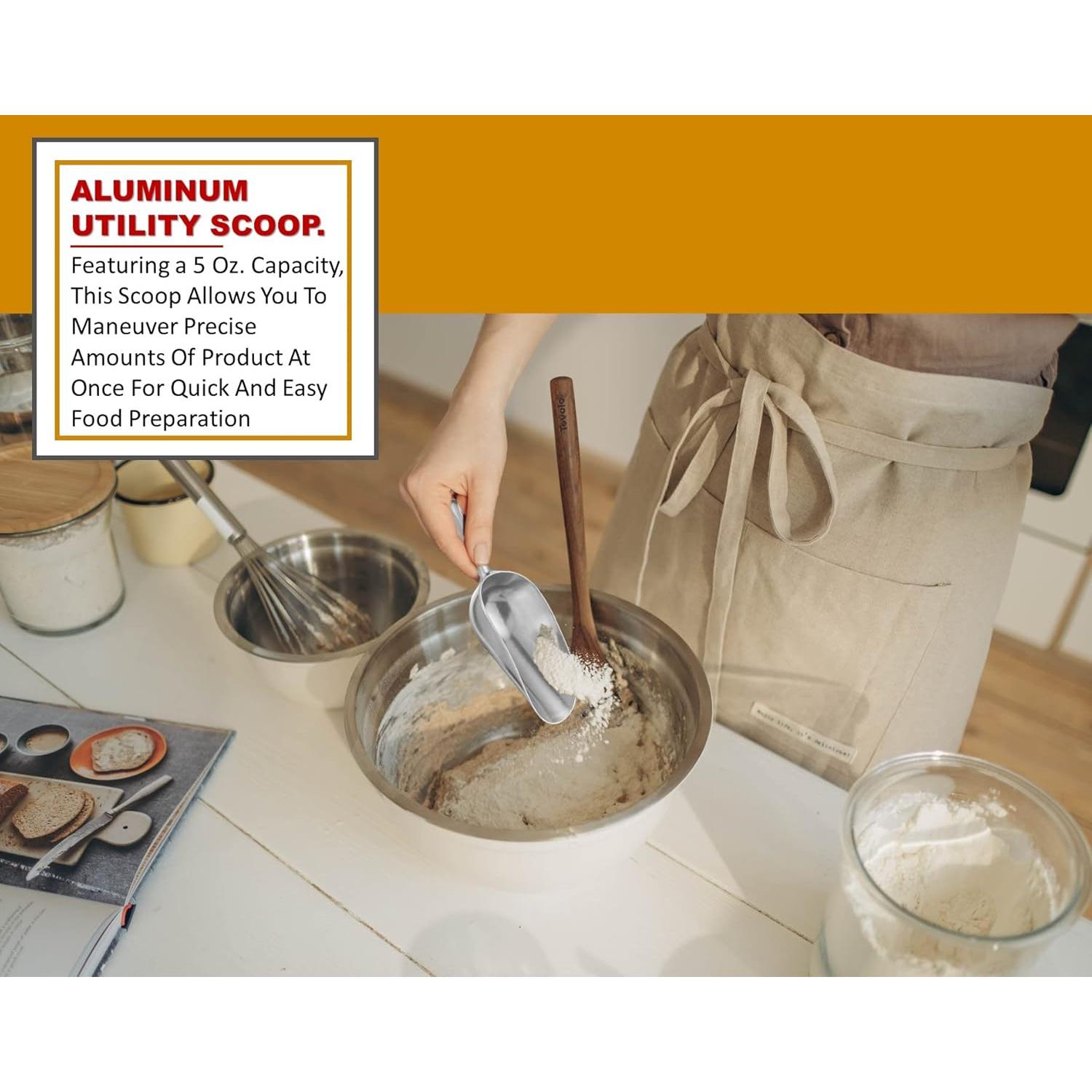 Cucharón de Aluminio Fundido Nechtik 150 ml - Mango Antideslizante