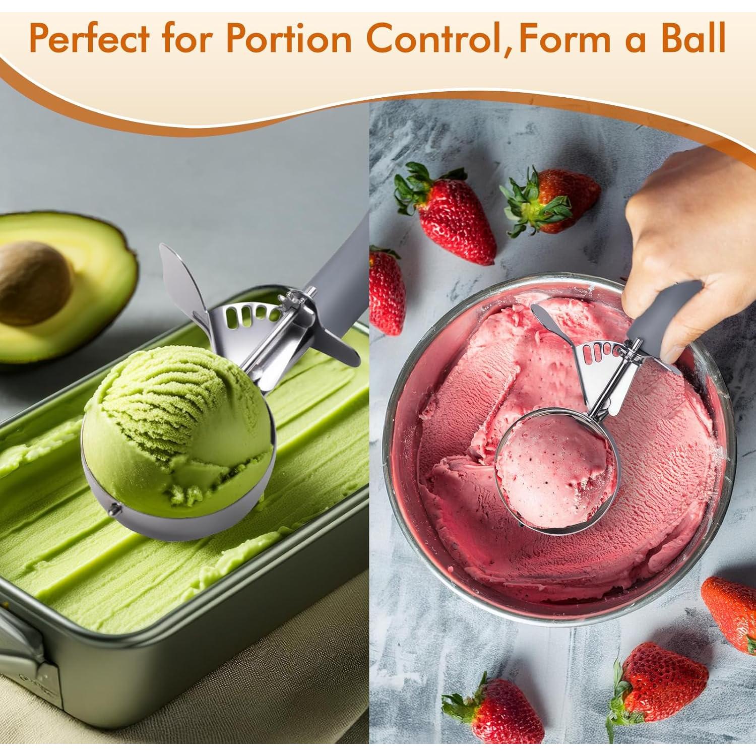 Cucharón Grande Fayomir #8 4 oz con Gatillo Antideslizante