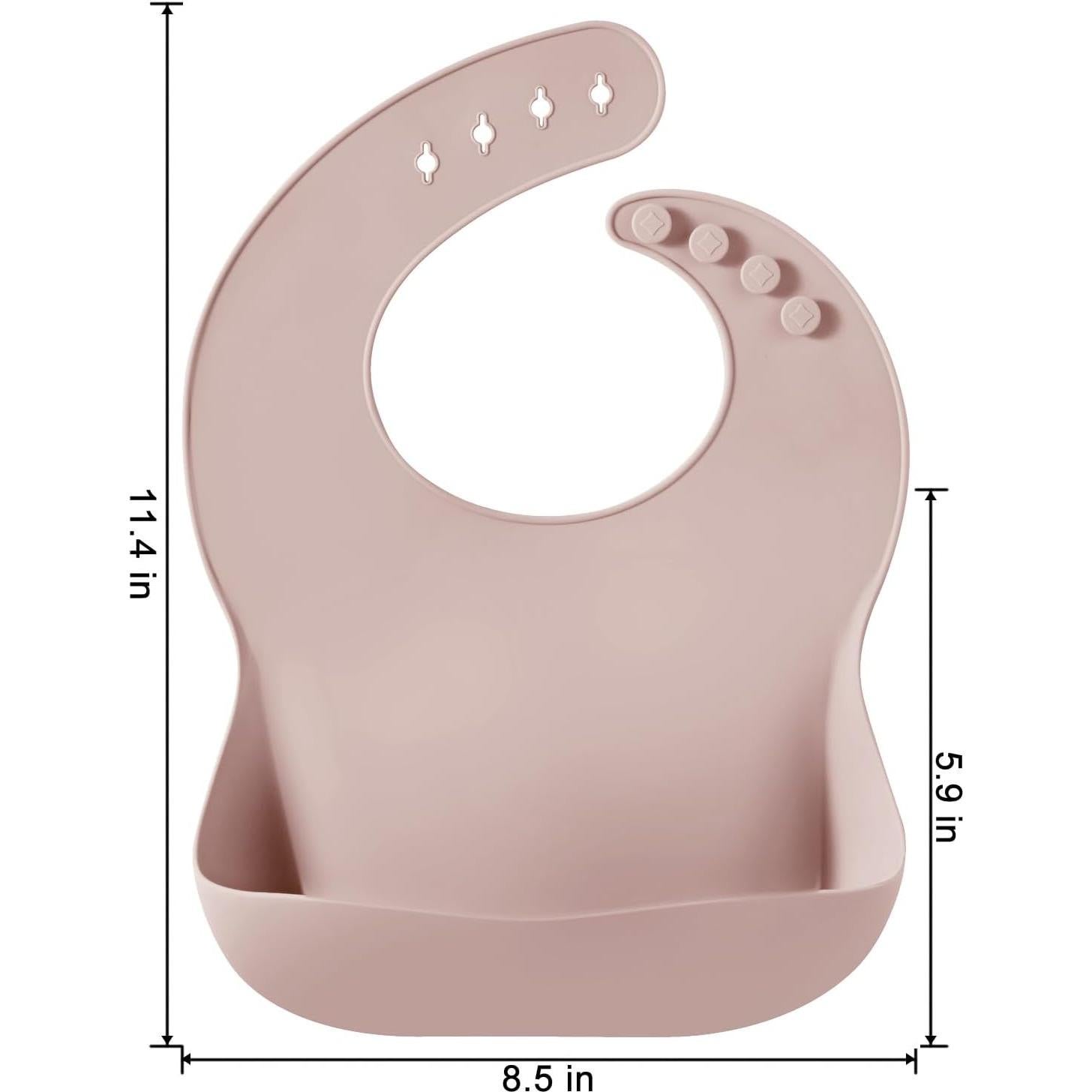 Set de Alimentación para Bebés PandaEar de Silicona 12 Piezas