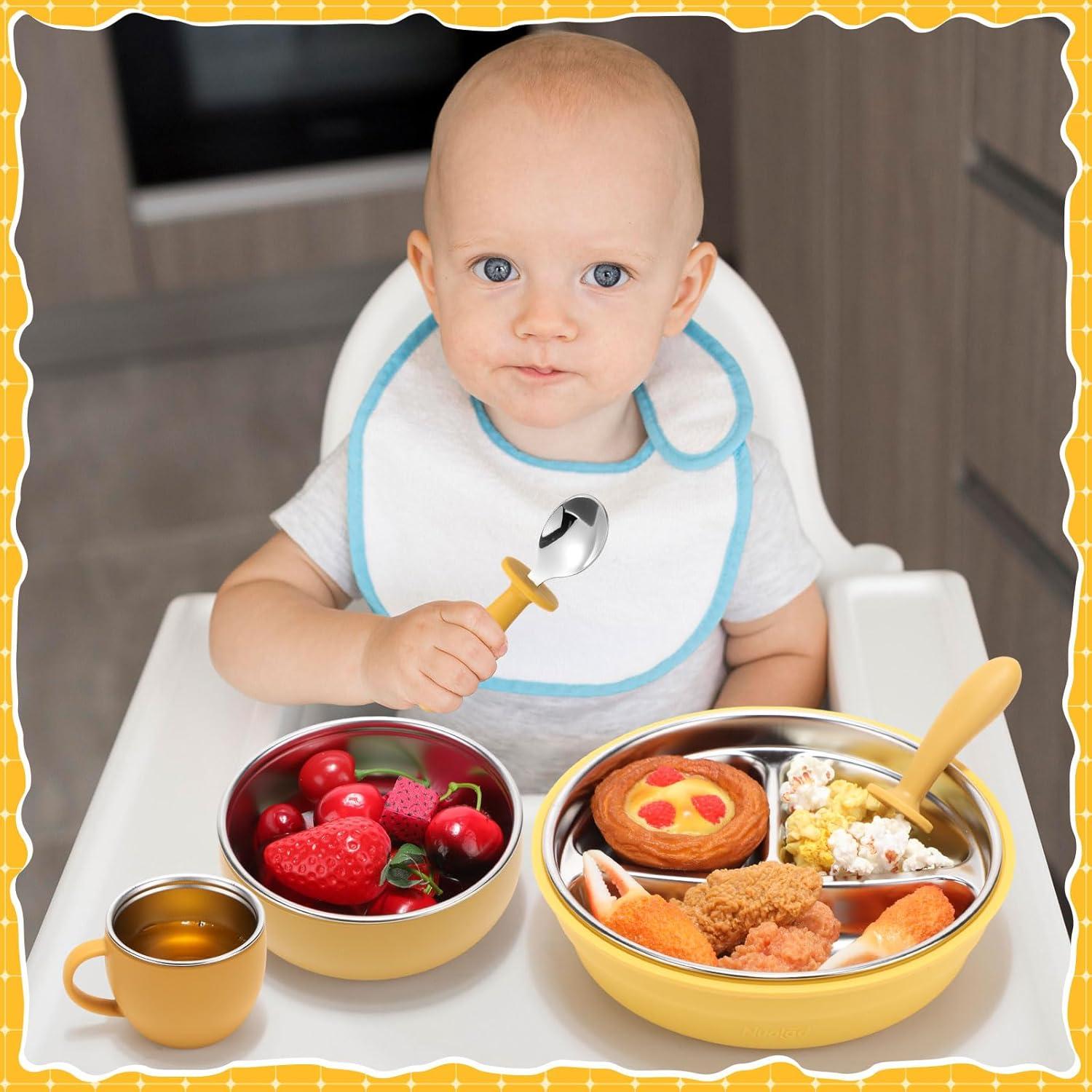 Set de Vajilla para Niños Nuogo 6 Piezas Acero Inoxidable