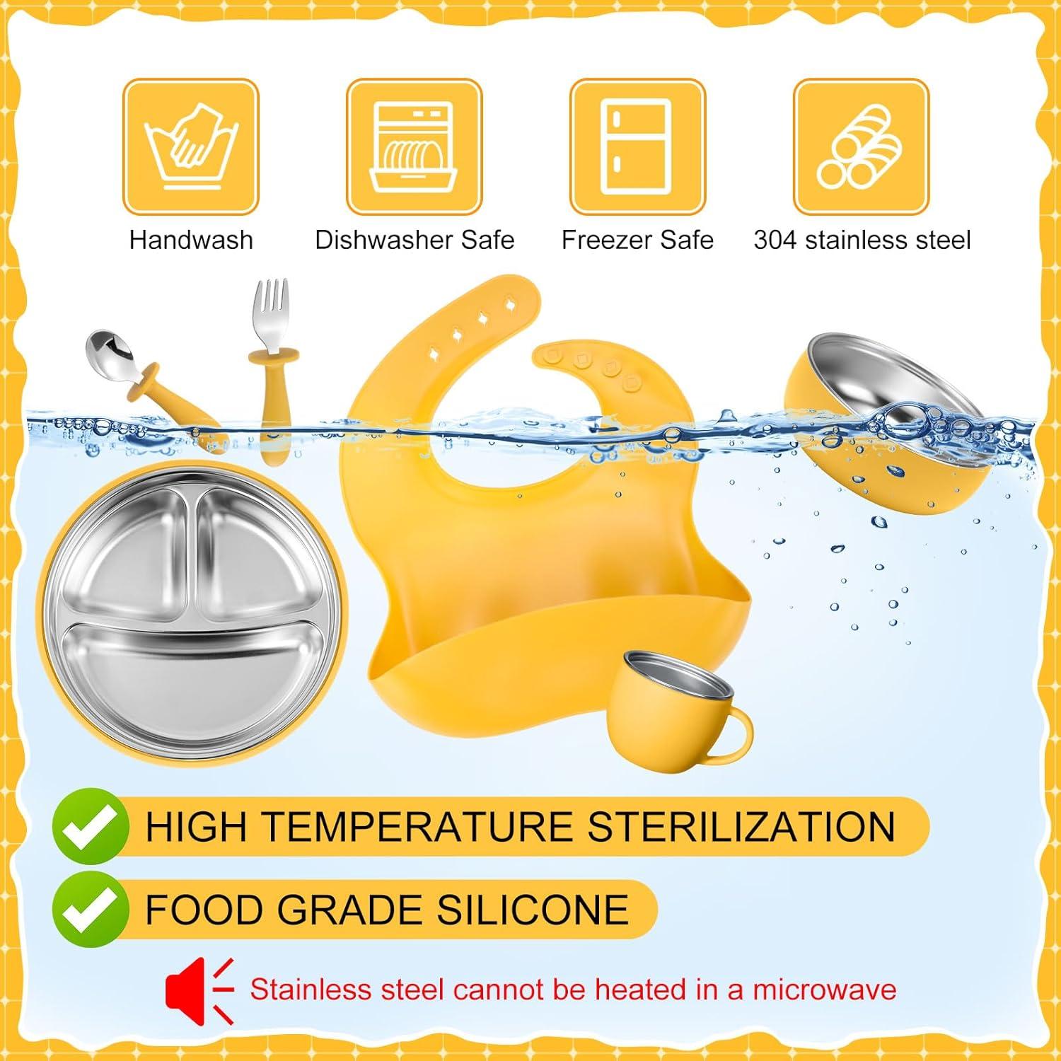 Set de Vajilla para Niños Nuogo 6 Piezas Acero Inoxidable