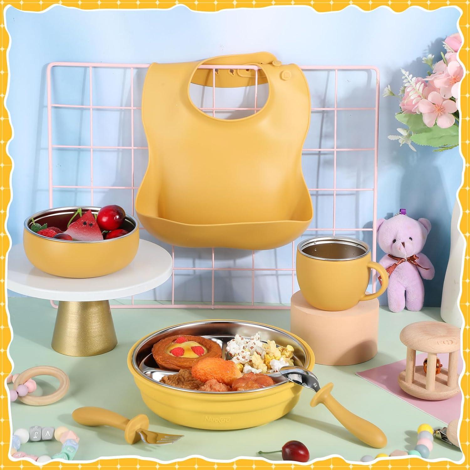 Set de Vajilla para Niños Nuogo 6 Piezas Acero Inoxidable