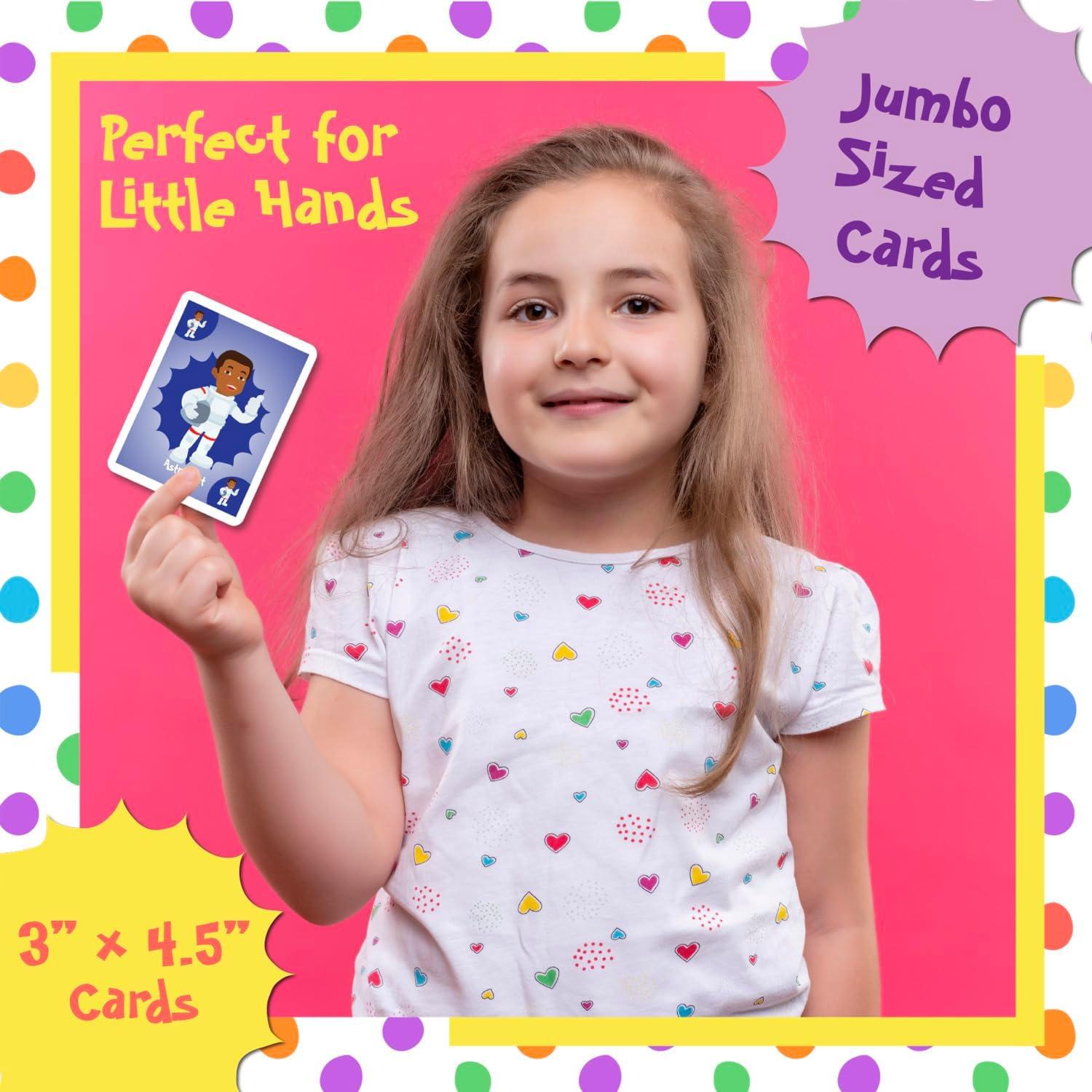 Juego de Cartas Old Maid Jumbo University Games - Para Niños 4+