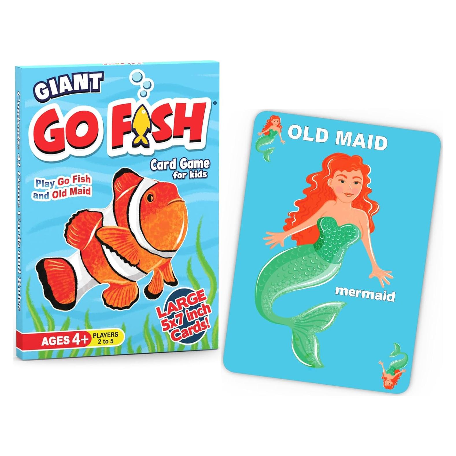 Juego de Cartas Go Fish Gigante Arizona GameCo - 2 en 1