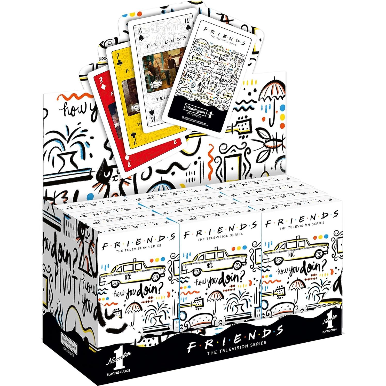 Juego de Cartas Waddingtons Amigos - 100% Plástico, 69.9g