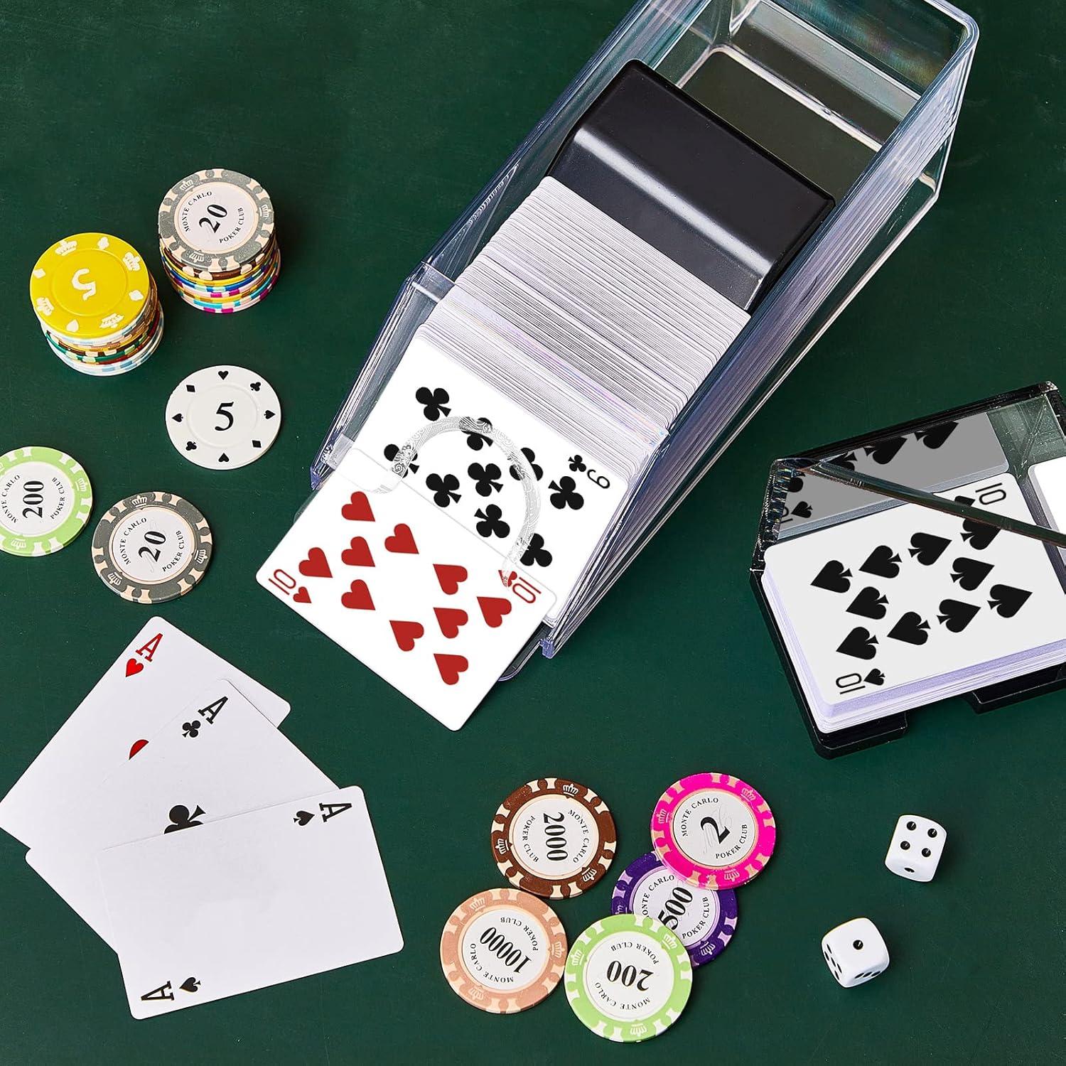 Zapato de Blackjack y Bandeja de Descarte Honoson - 4 Barajas