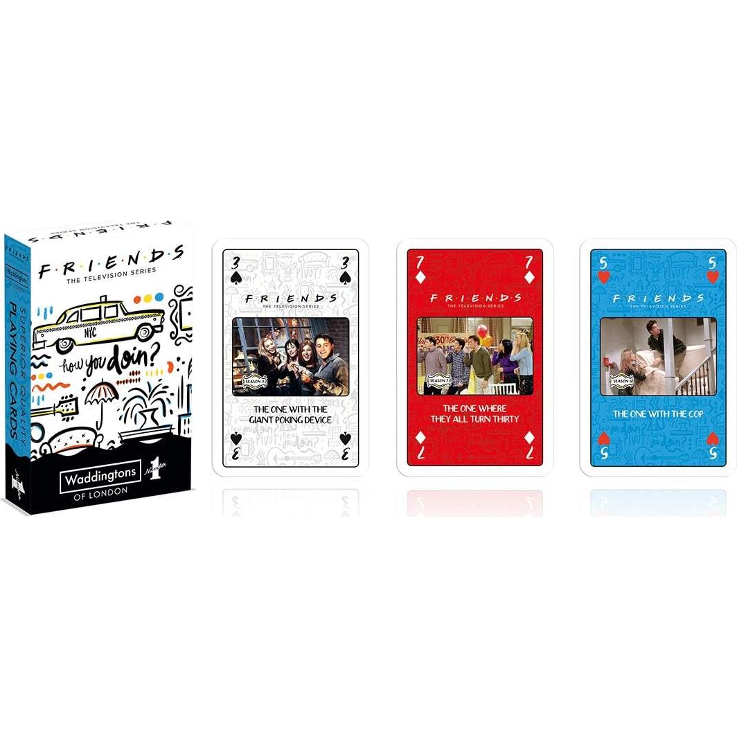 Cartas de Juego Waddington's Friends - 54 Cartas Duraderas