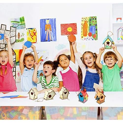 Kit de Manualidades para Aves de Madera Outus - 12 Piezas DIY