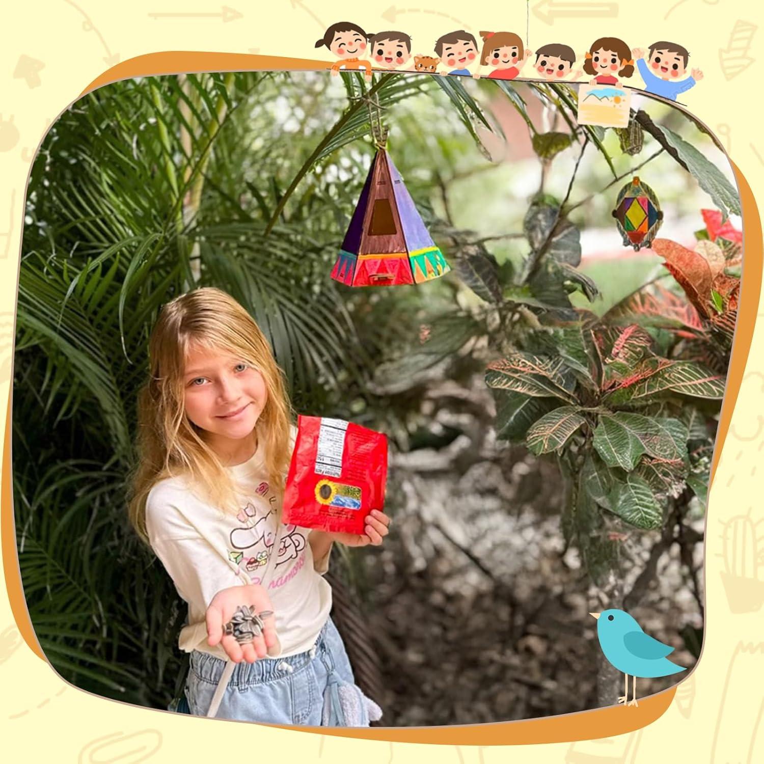 Kit de Pintura Casa de Pájaros Nonotree 20.32 cm DIY Niños