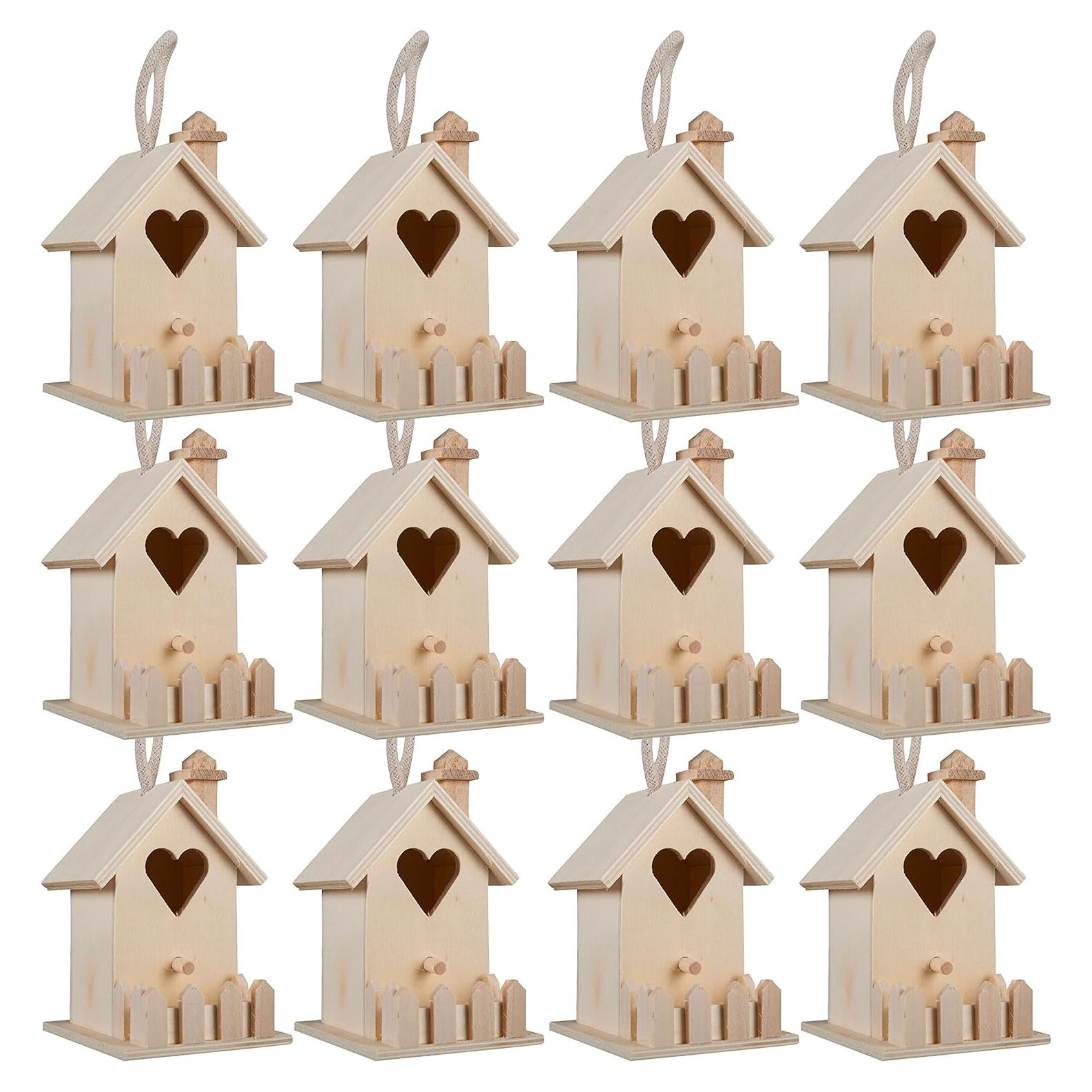 Casa de pájaros colgante Make Market - 12 unidades de madera