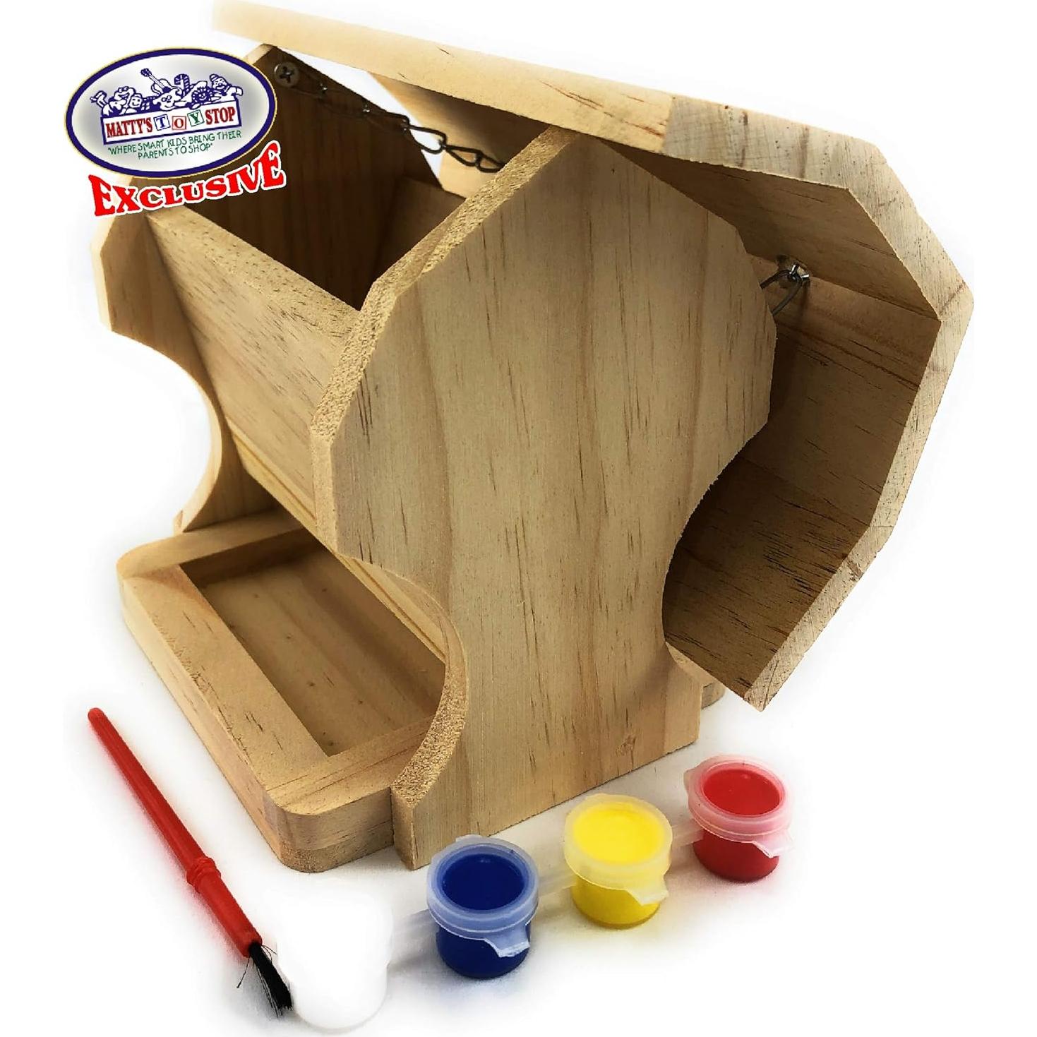 Conjunto de Casa de Pájaros y Comedero Matty's Toy Stop
