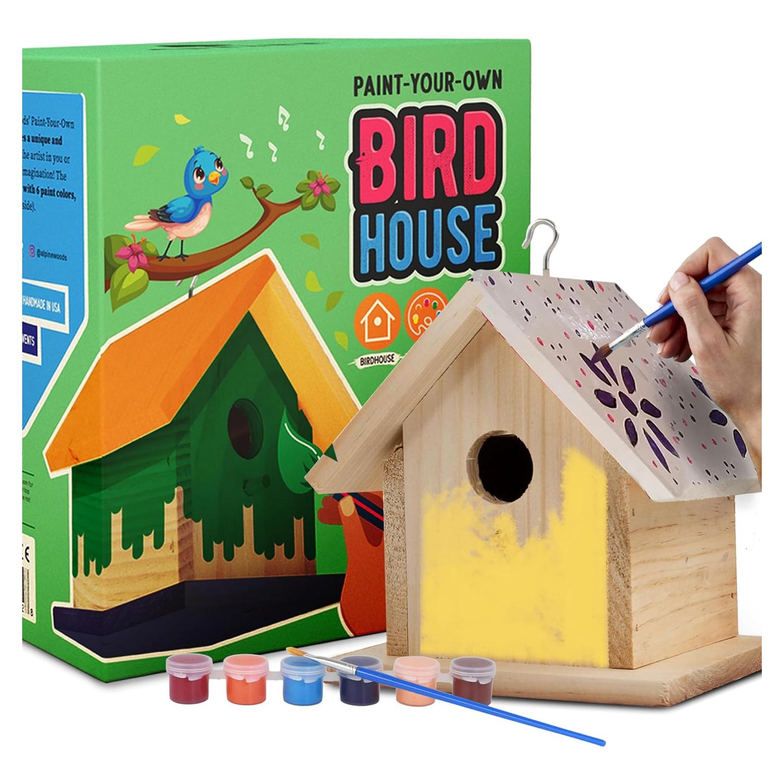 Kit de Manualidades Casa para Aves Alpine Woods 15x15cm