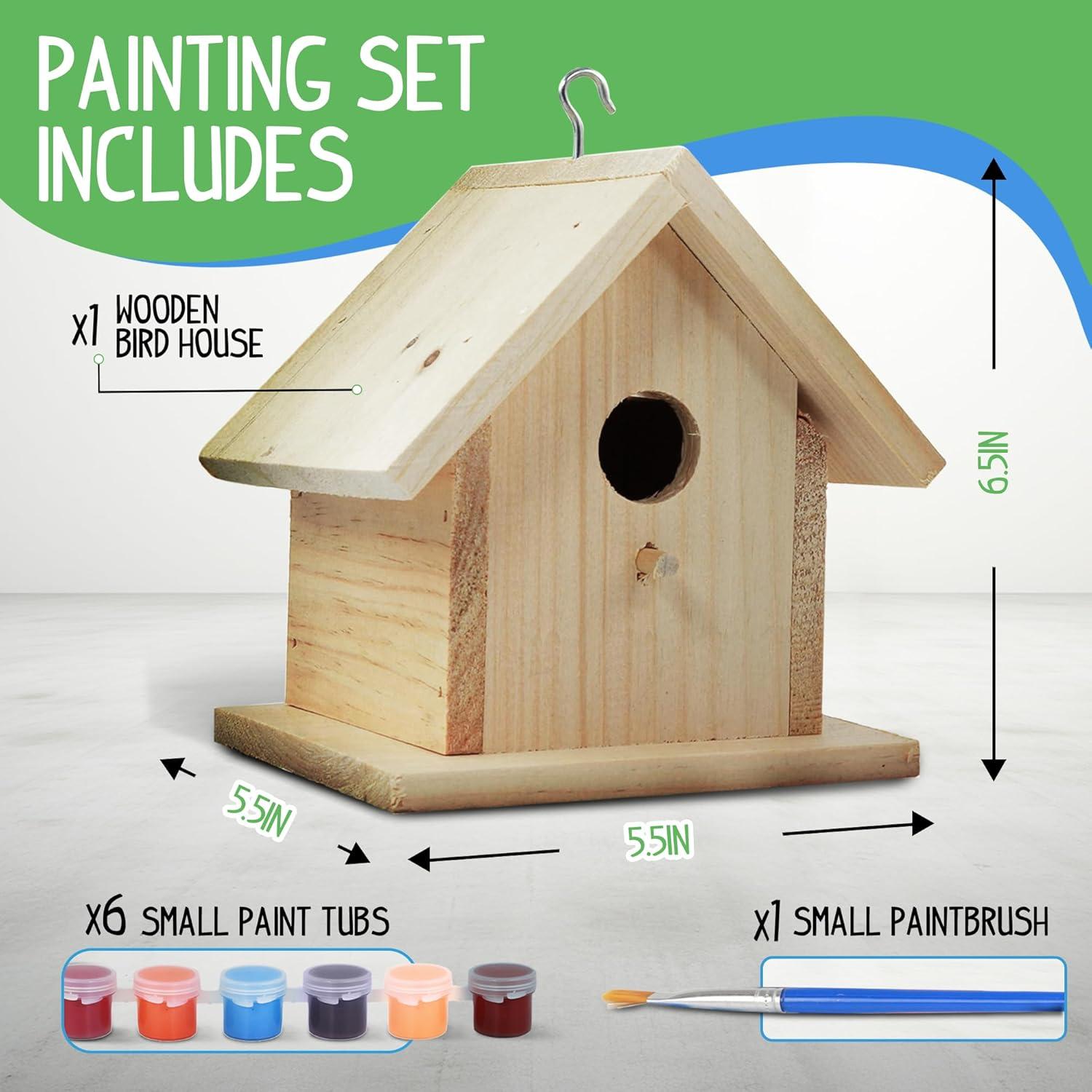 Kit de Manualidades Casa para Aves Alpine Woods 15x15cm