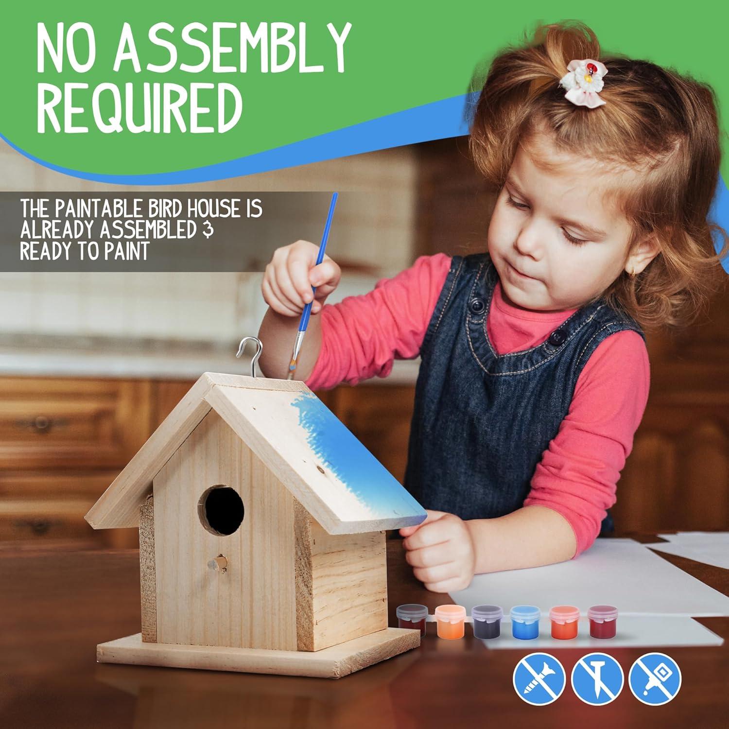 Kit de Manualidades Casa para Aves Alpine Woods 15x15cm