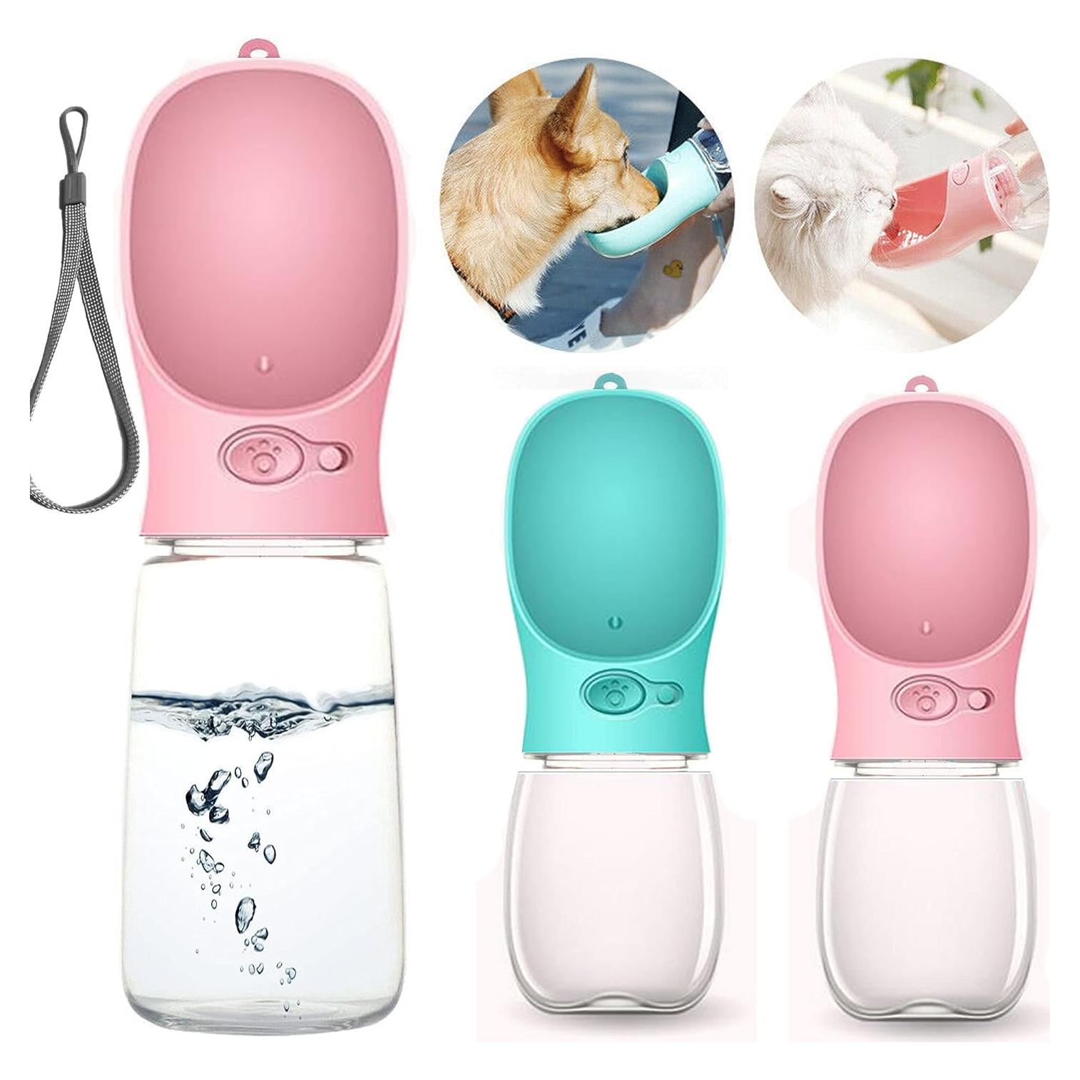 Dispensador de Agua Portátil PETnSport 550ml a Prueba de Fugas