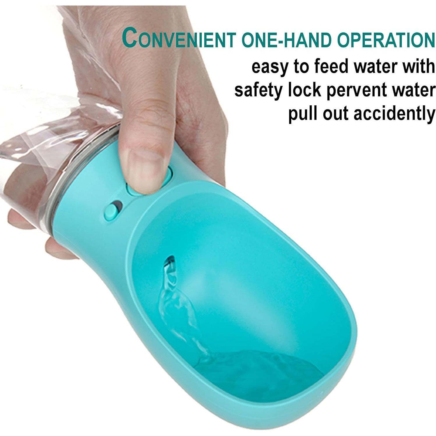 Dispensador de Agua Portátil PETnSport 550ml a Prueba de Fugas