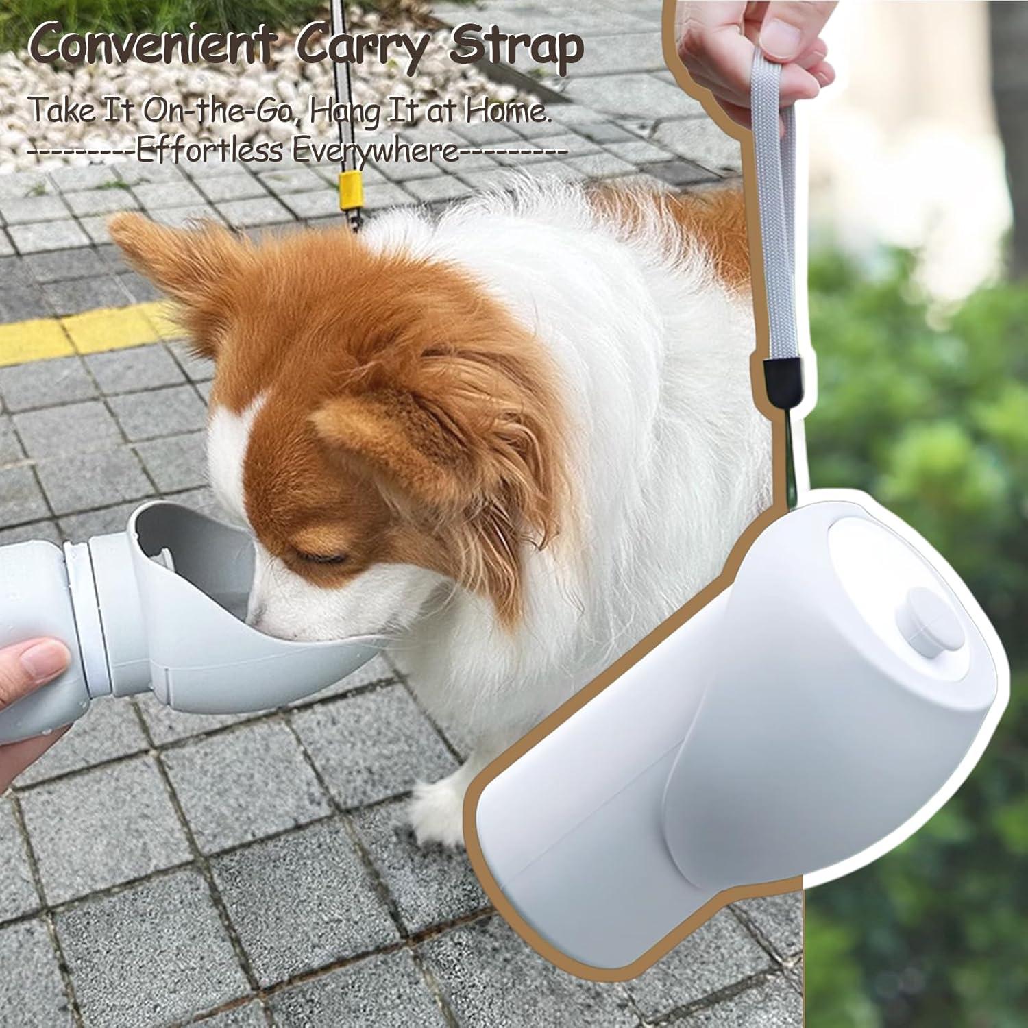 Botella de Agua Plegable para Perros Soulagers 209g