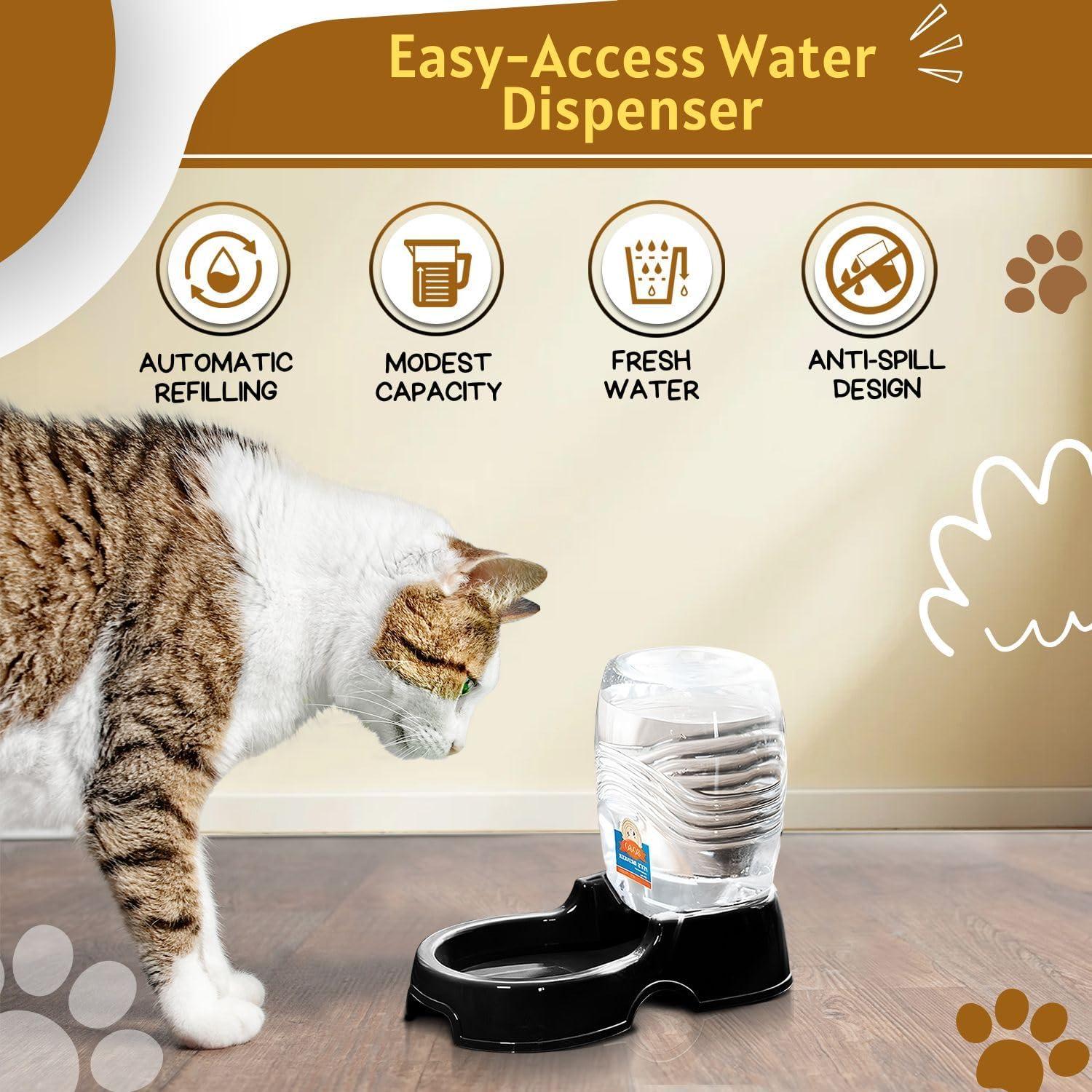 Dispensador de Agua Automático Flexzion para Mascotas 900ml