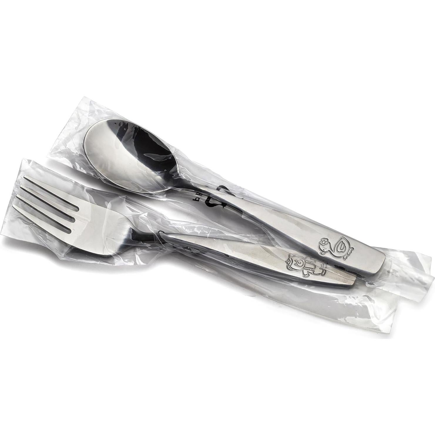 Juego de Cubiertos de Acero Inoxidable GlossyEnd 9 Piezas Niños