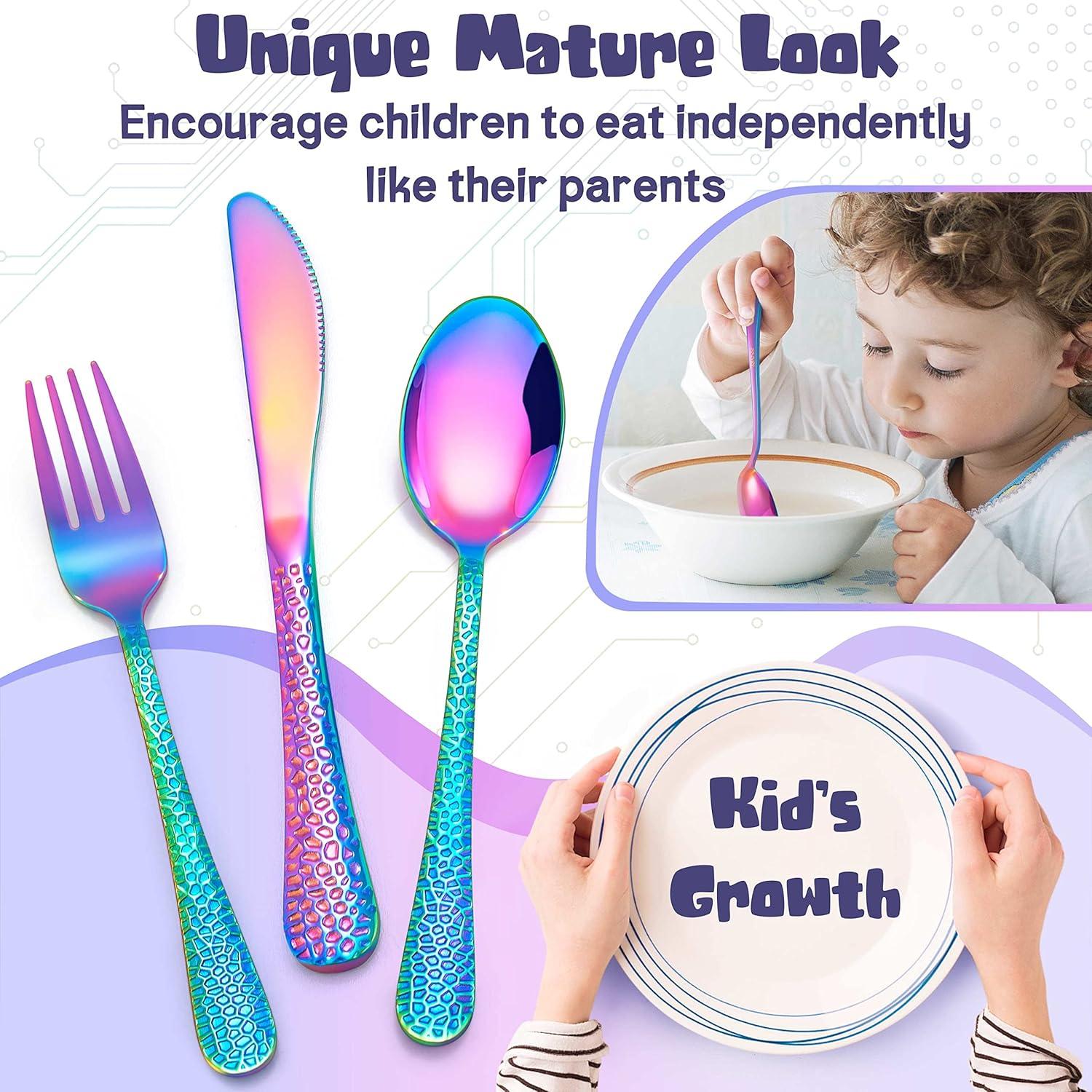 Set de Cubiertos para Niños HaWare 9 Piezas Acero Inoxidable