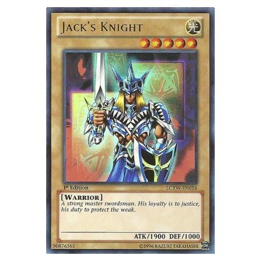 Carta Yu-Gi-Oh! Caballero de Jack LCYW-EN016 Ultra Rara