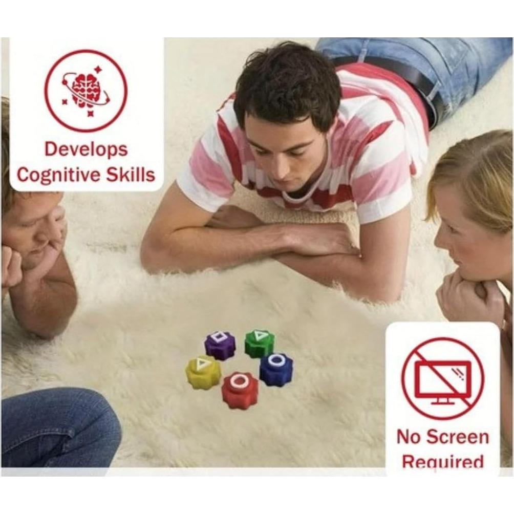 Juego de Gonggi Coreano Tradicional con 5 Canicas Coloridas