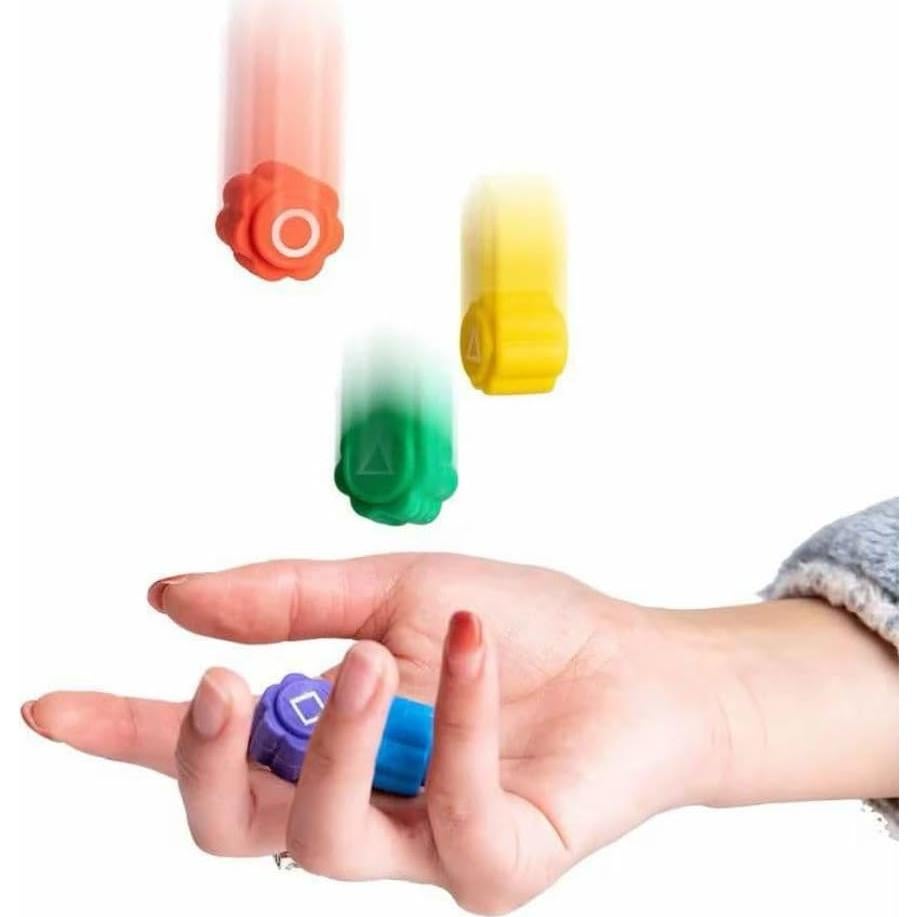 Juego de Gonggi Coreano Tradicional con 5 Canicas Coloridas