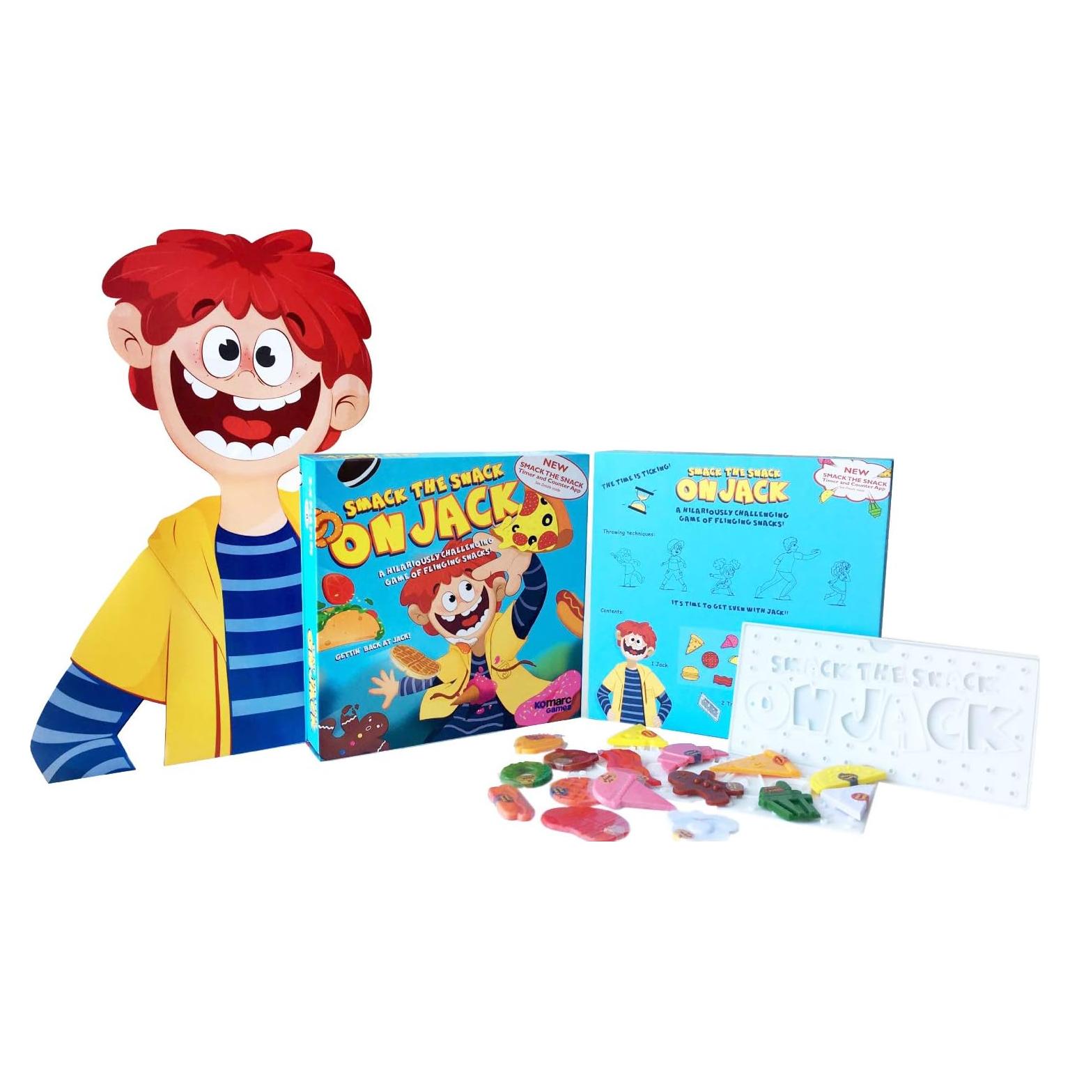 Juego de Lanzar Snacks Komarc - Golpea a Jack - Familiar