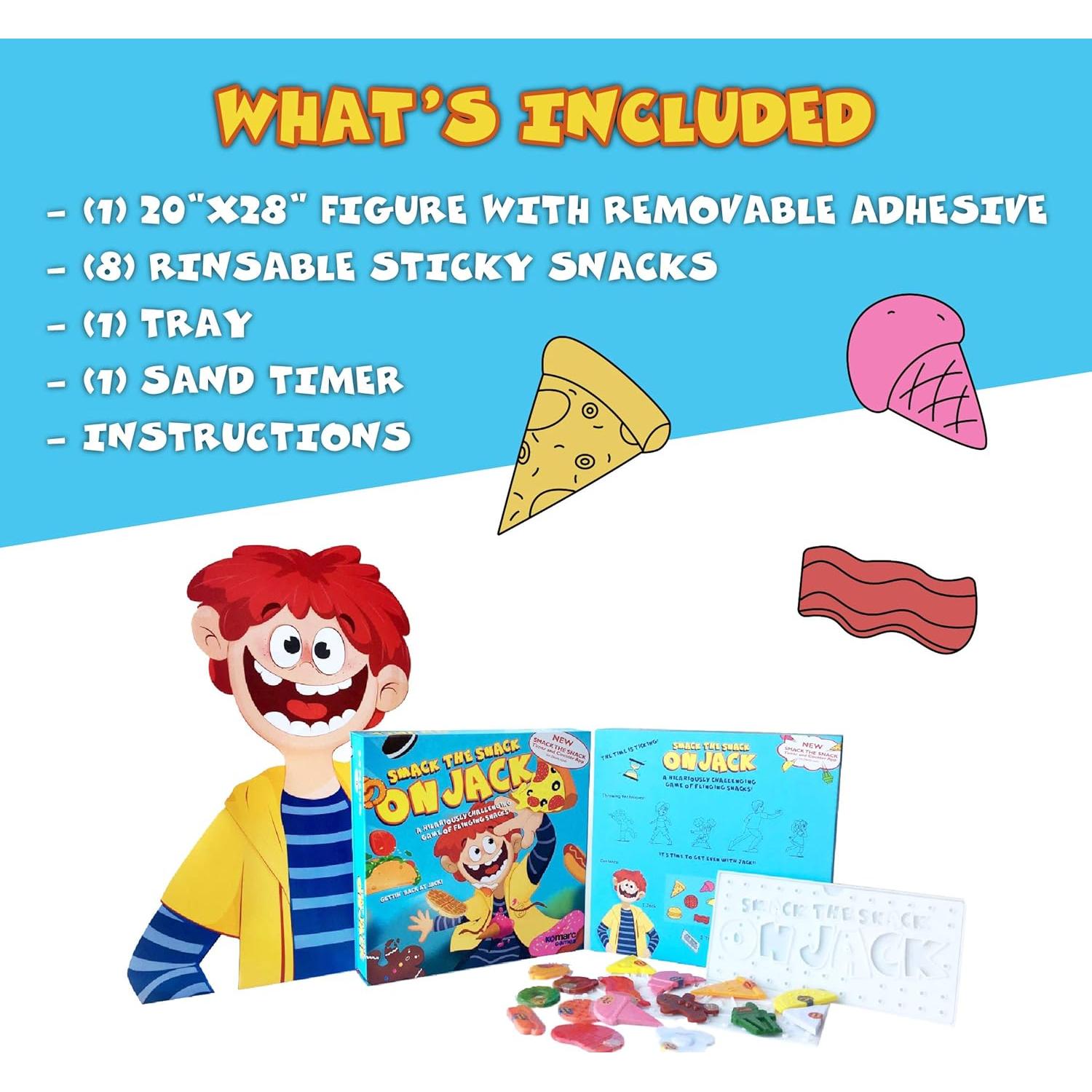 Juego de Lanzar Snacks Komarc - Golpea a Jack - Familiar