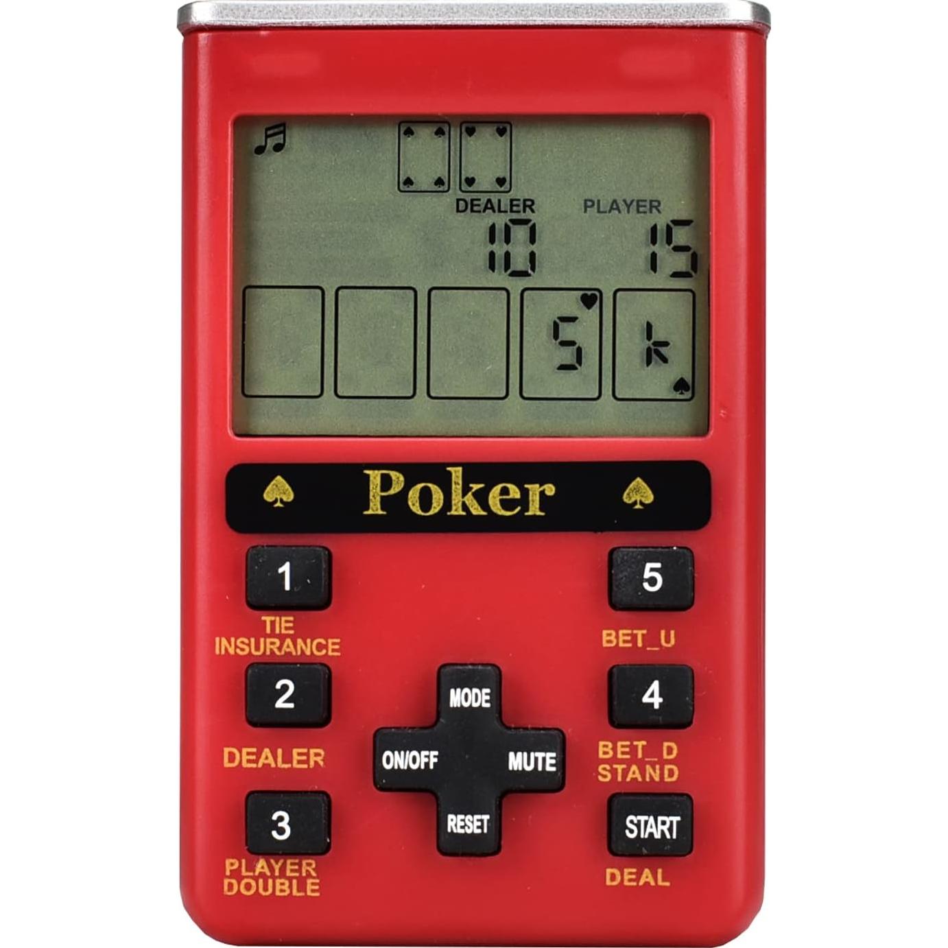 Juego de Casino Portátil 7 en 1 Like Electronic - LED Rojo