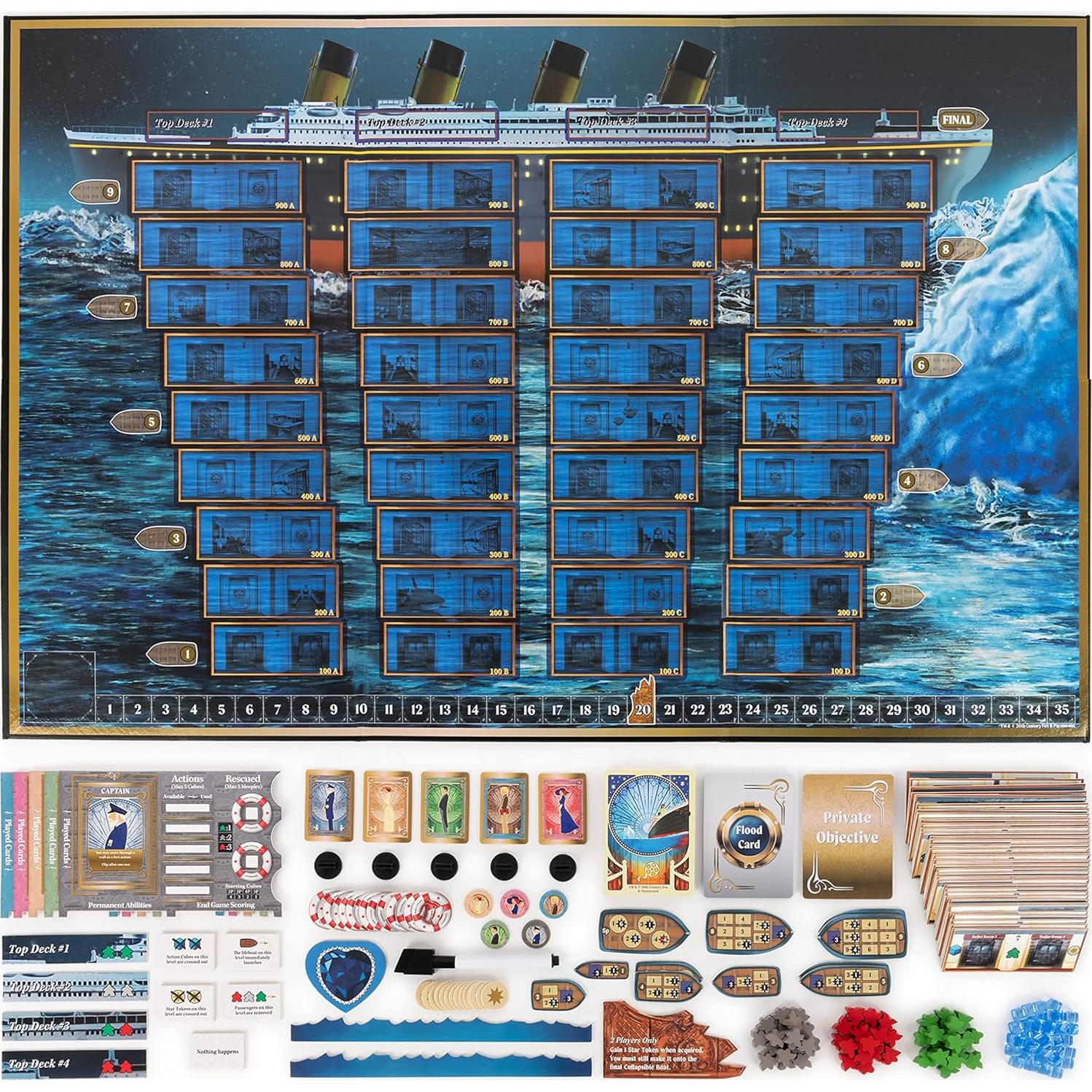 Juego de Estrategia Titanic Spin Master para 2-4 Jugadores