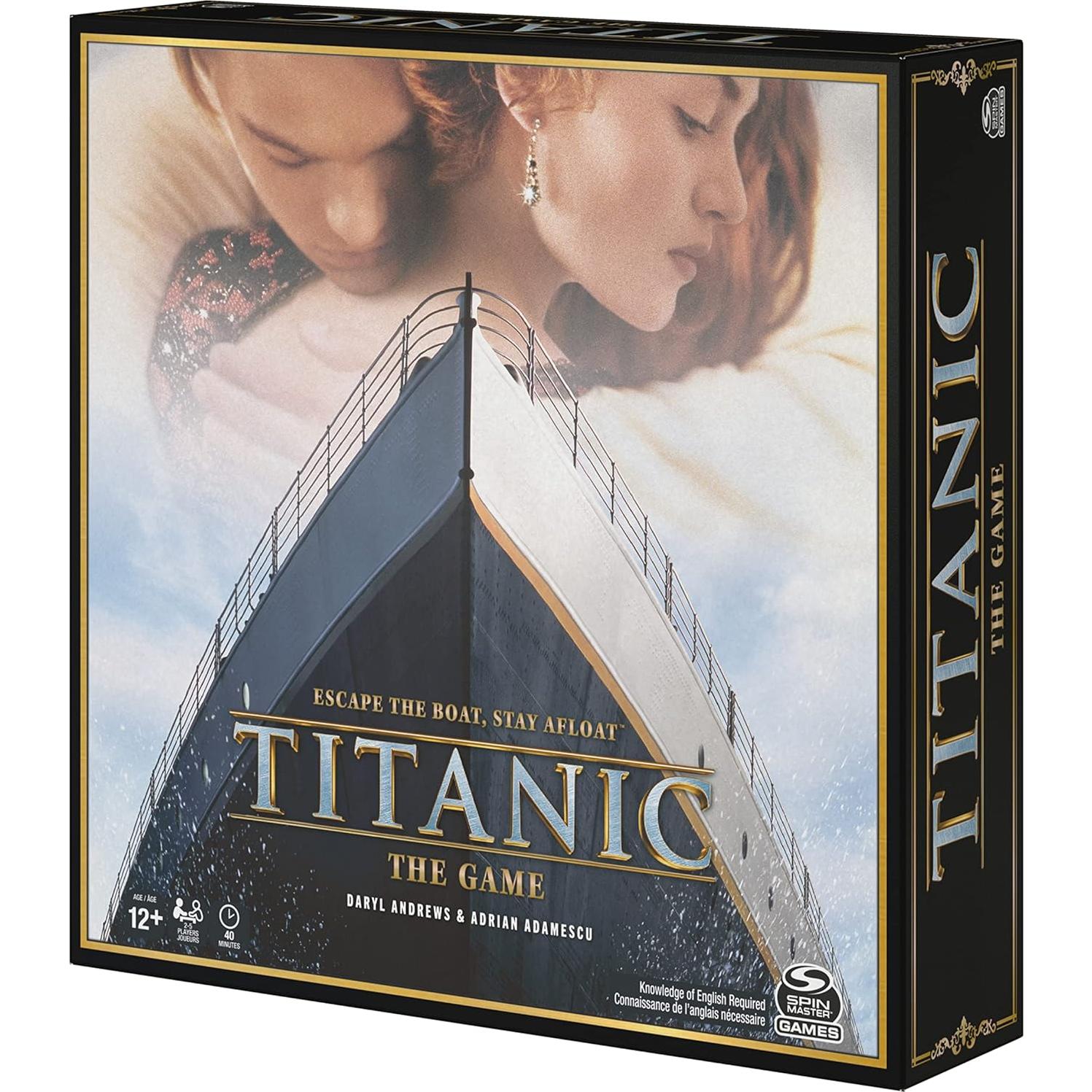 Juego de Estrategia Titanic Spin Master para 2-4 Jugadores