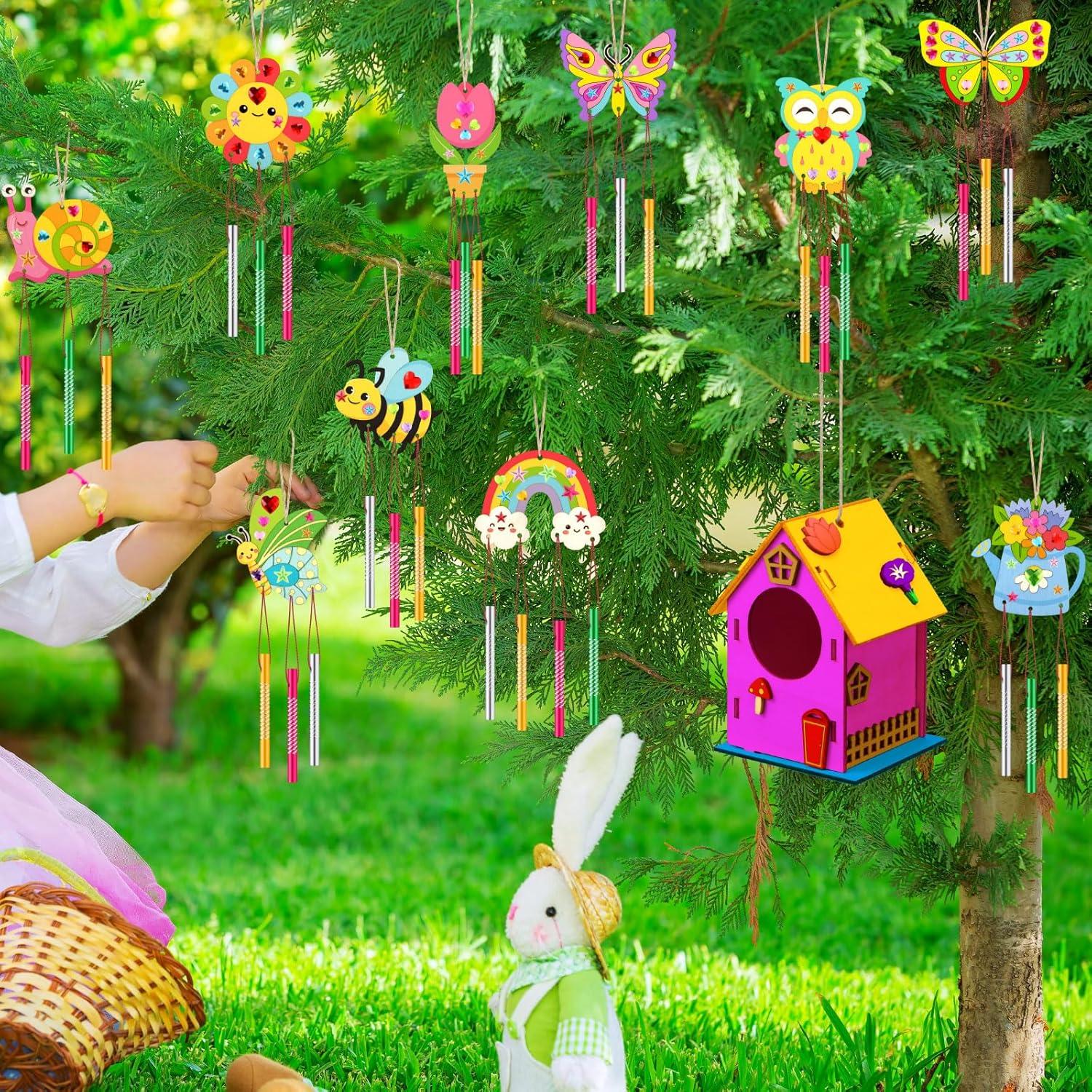 Kit de Manualidades de Casa de Pájaros VioraWhite 14 Piezas