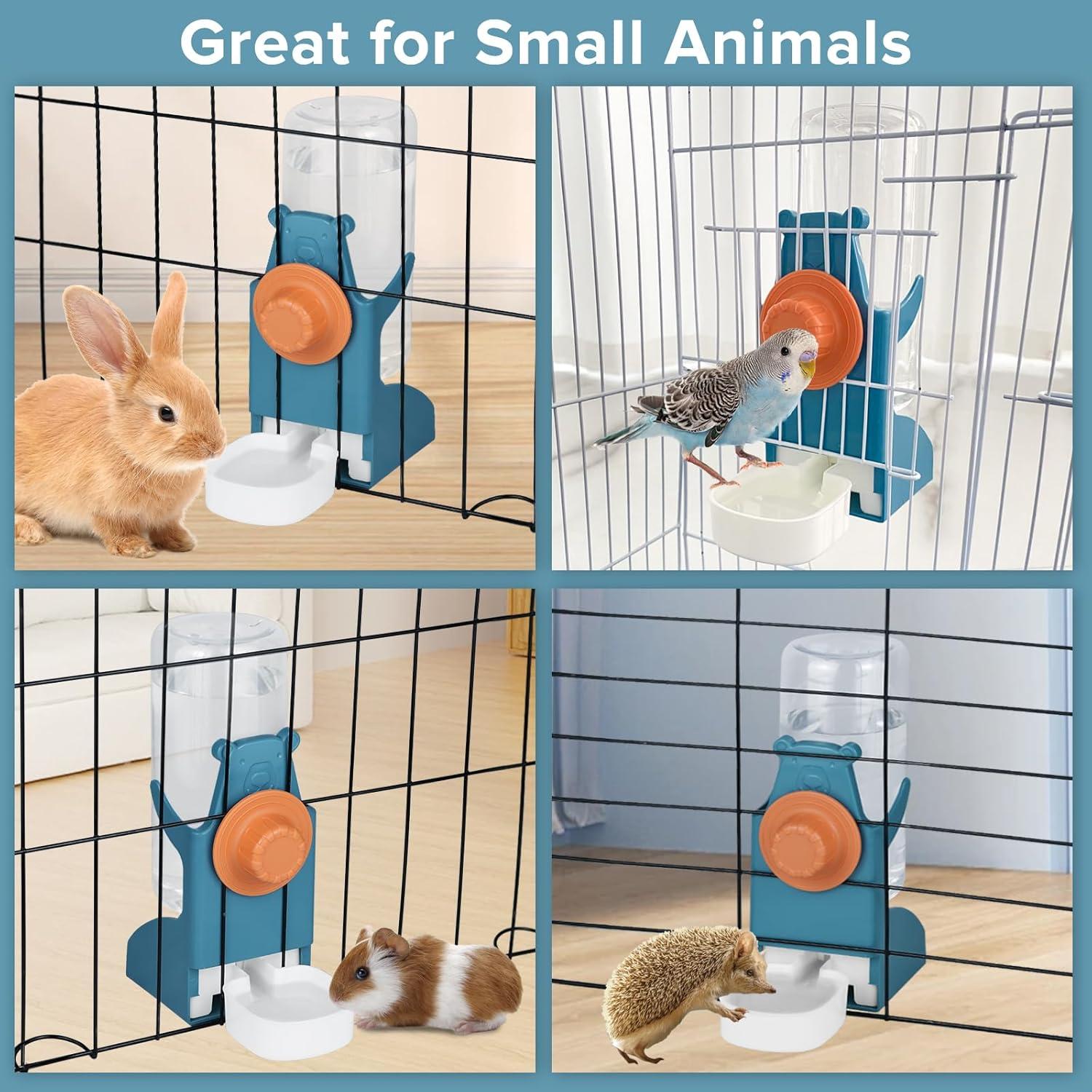 Botella de Agua para Mascotas Kenond 500 ml, Dispensador Automático