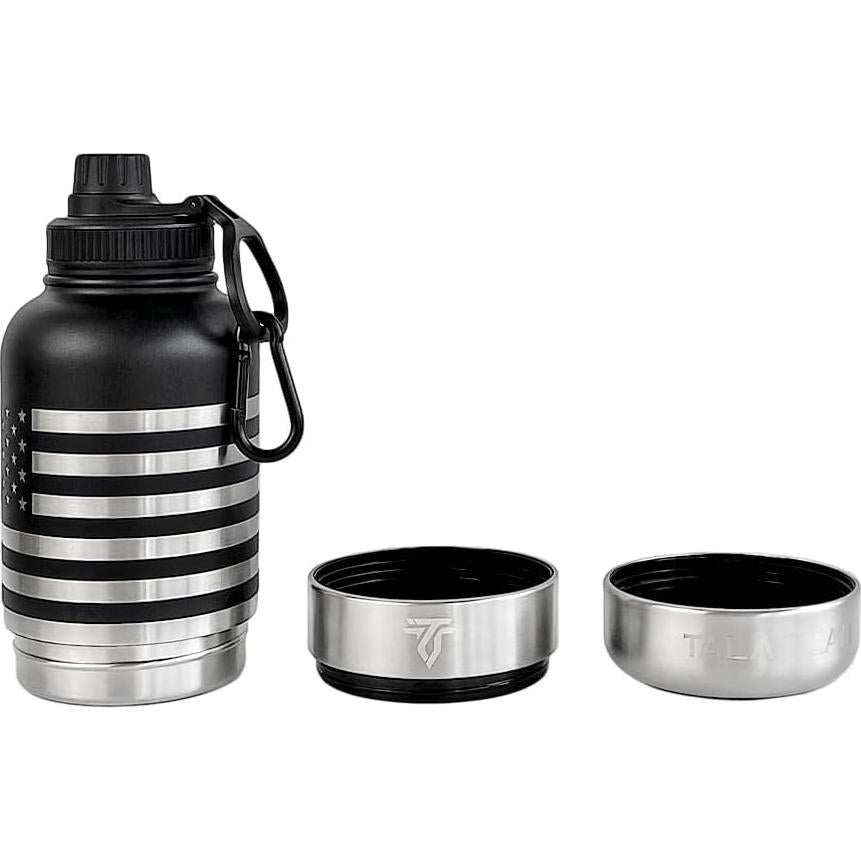 Botella de Agua Aislada para Perros CHENGDU 0.95L con Cuencos