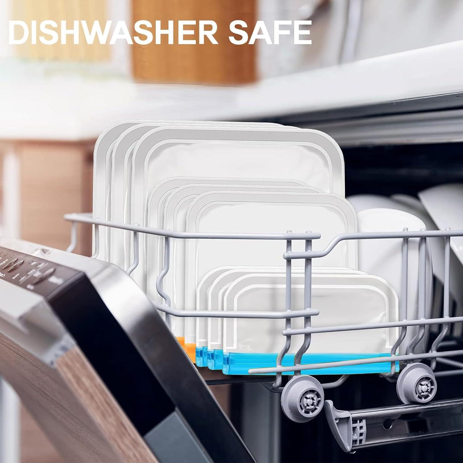 Bolsas de Snack Reutilizables SHUCHUANG 10 Piezas PEVA