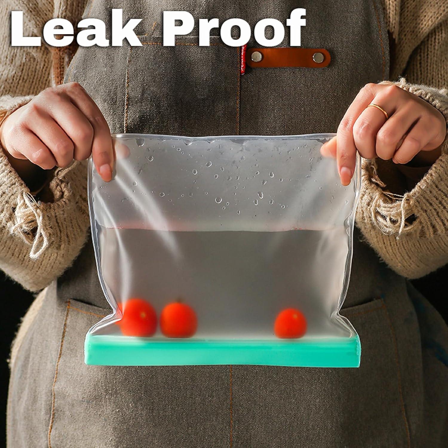 Bolsas de Snack Reutilizables SHUCHUANG 10 Piezas PEVA