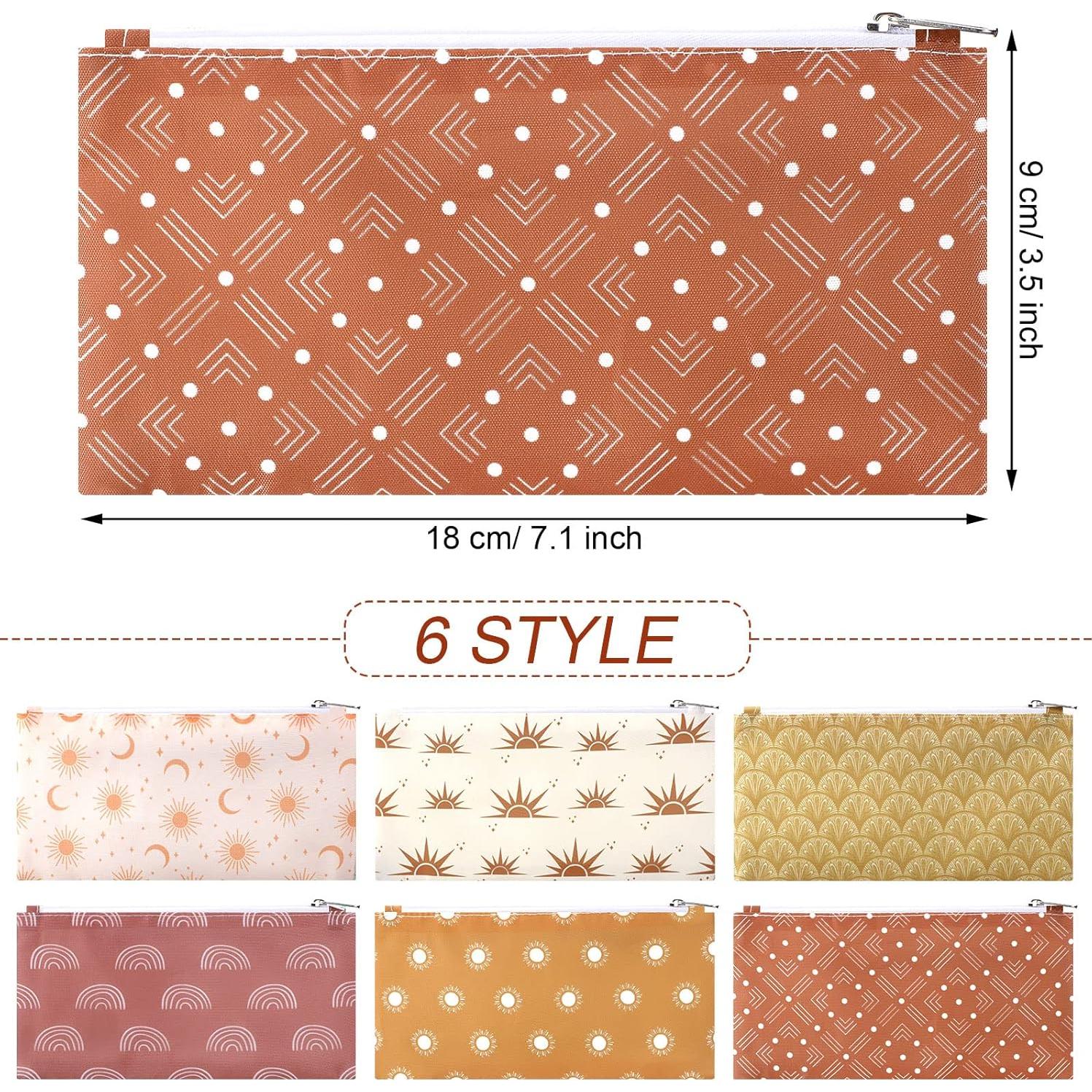 6 Bolsas Reutilizables Oudain para Snacks y Sándwiches 9x18cm